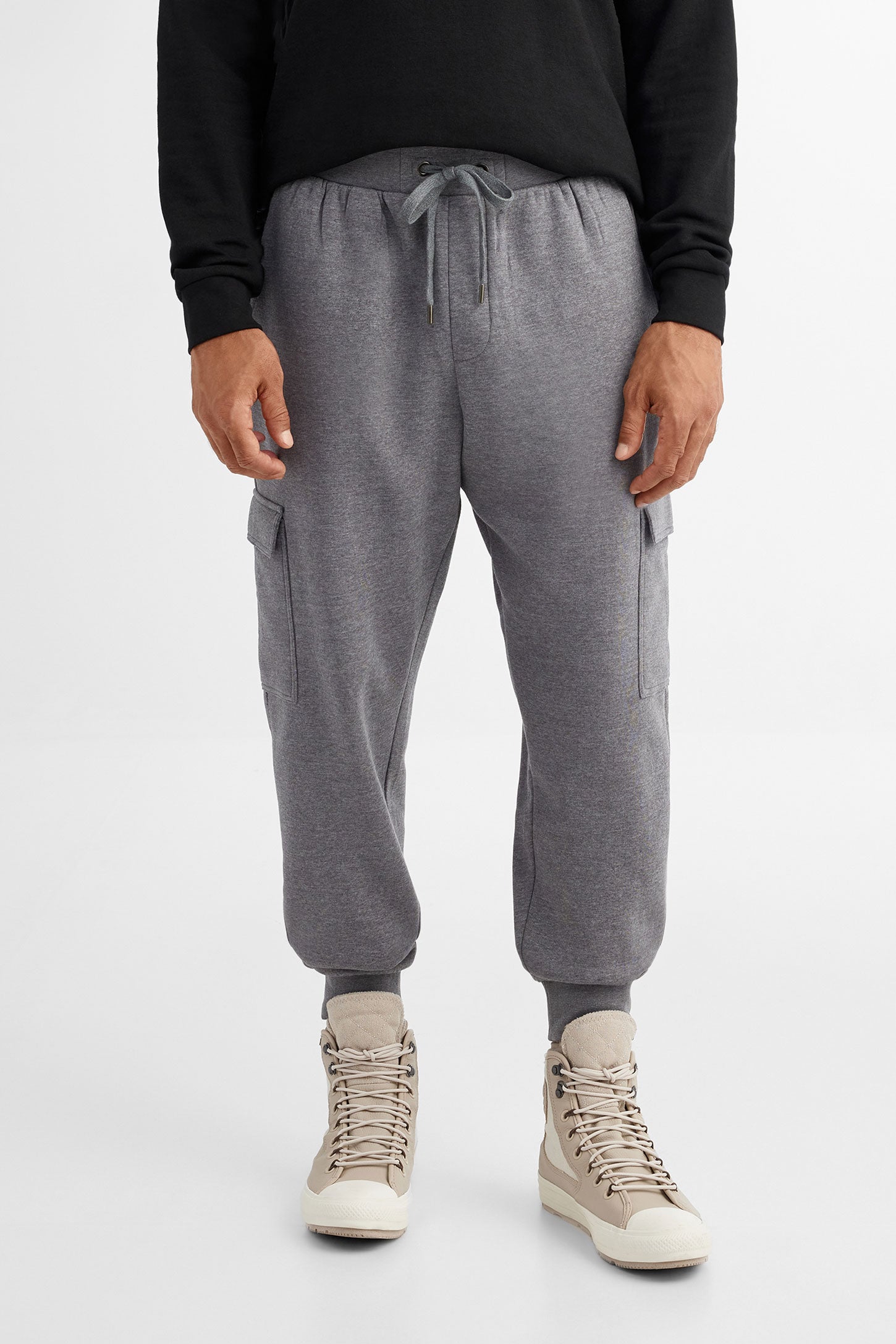 Pantalon jogger cargo, Chalet - Homme && GRIS MULTI