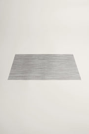 Paquet de 4 napperons en PVC - Maison && GRIS
