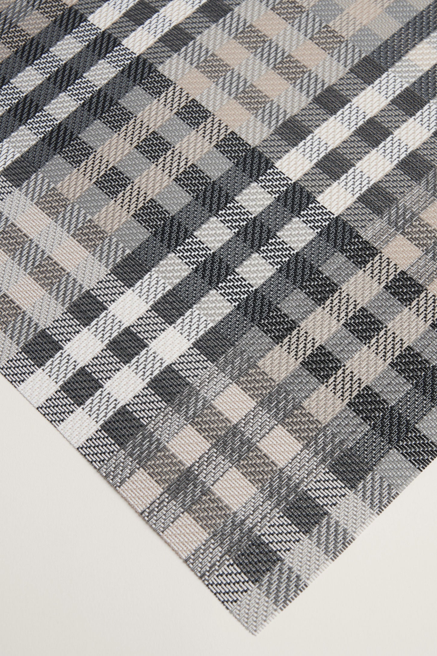 Paquet de 4 napperons en PVC - Maison && GRIS MULTI