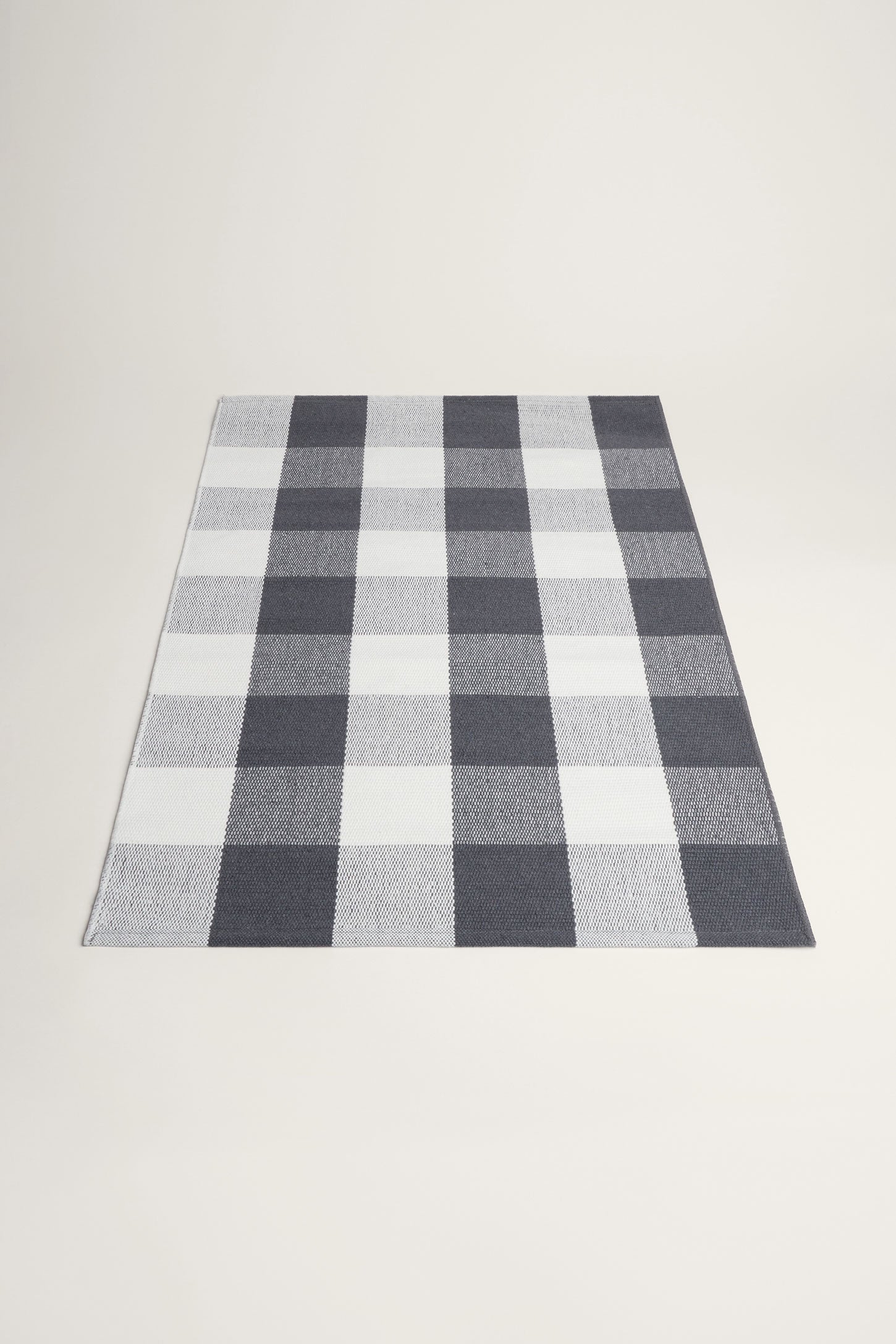 Tapis imprimé 24'' x 36'' - Maison && BLANC/GRIS