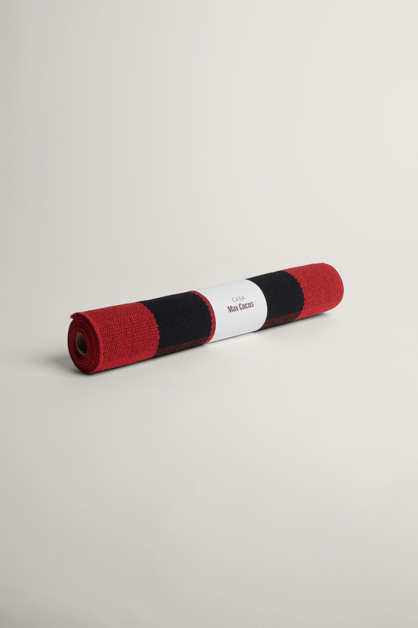 Tapis à carreaux, 18x48'' - Maison && ROUGE/NOIR