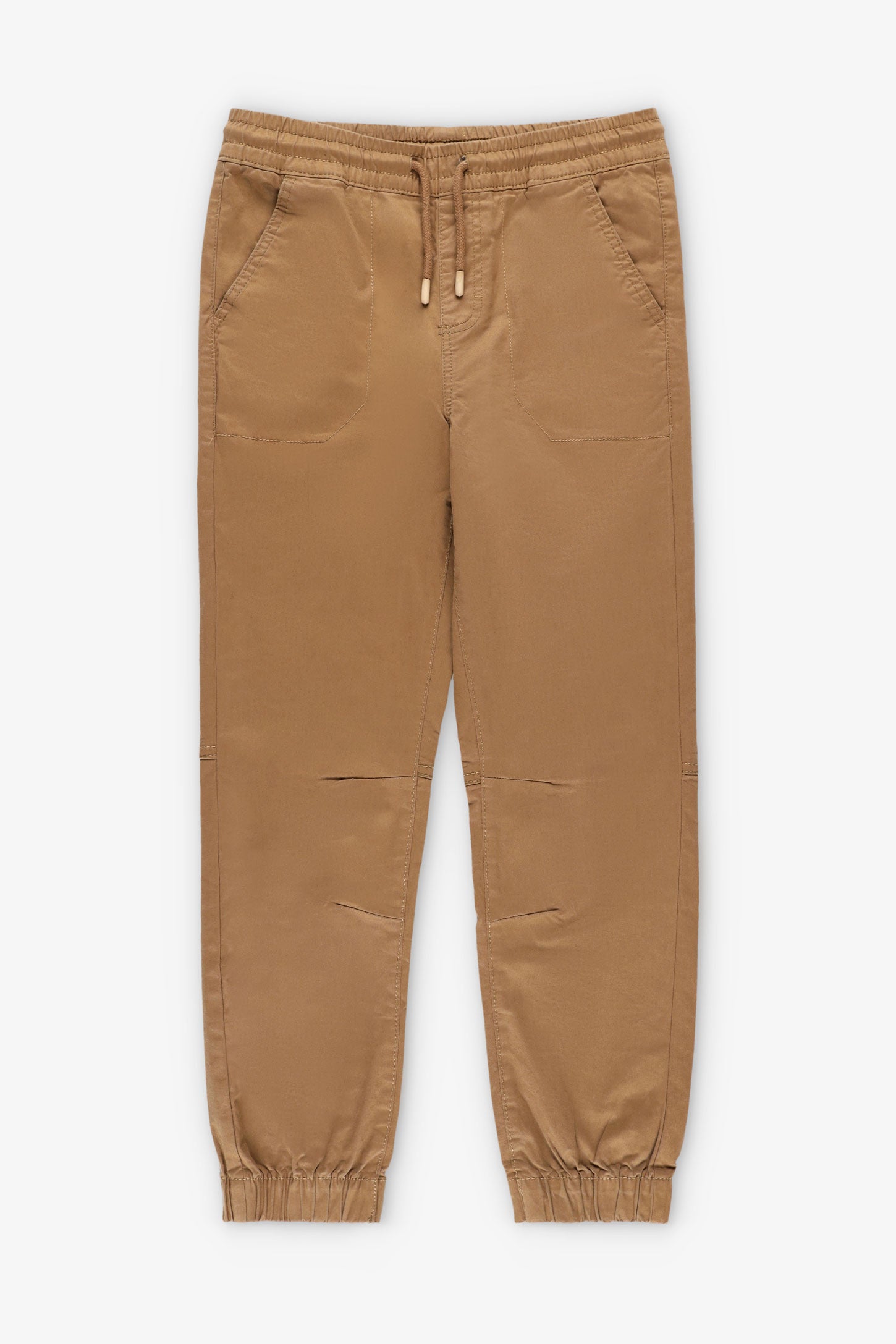 Duos futés, Pantalon jogger en twill, 2/50$ - Ado garçon && BEIGE