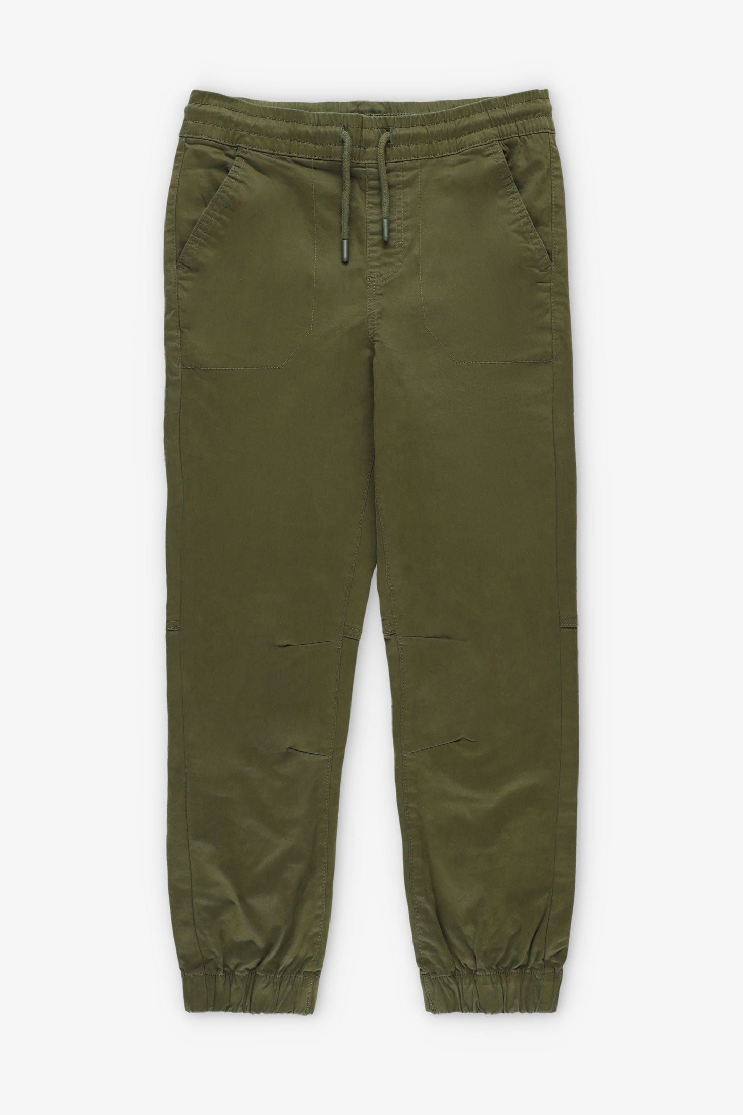 Duos futés, Pantalon jogger en twill, 2/50$ - Ado garçon && VERT FONCE