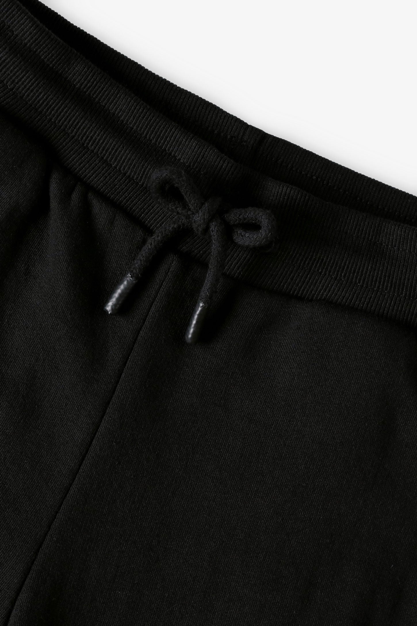 Pantalon jogger coton ouaté - Ado garçon && NOIR