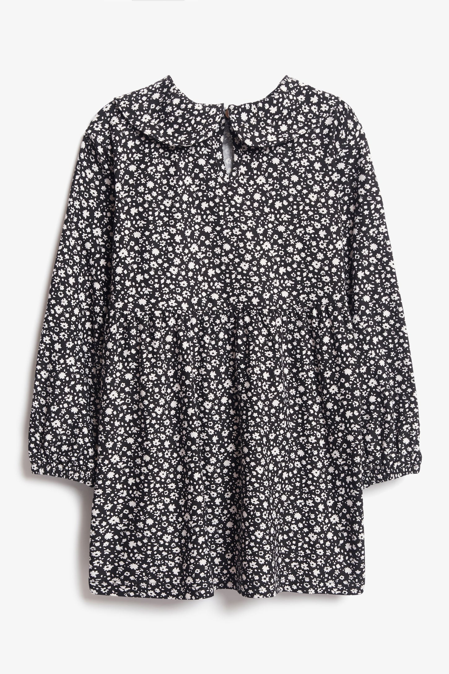 Robe col Claudine en Moss - Enfant fille && COMBO NOIR