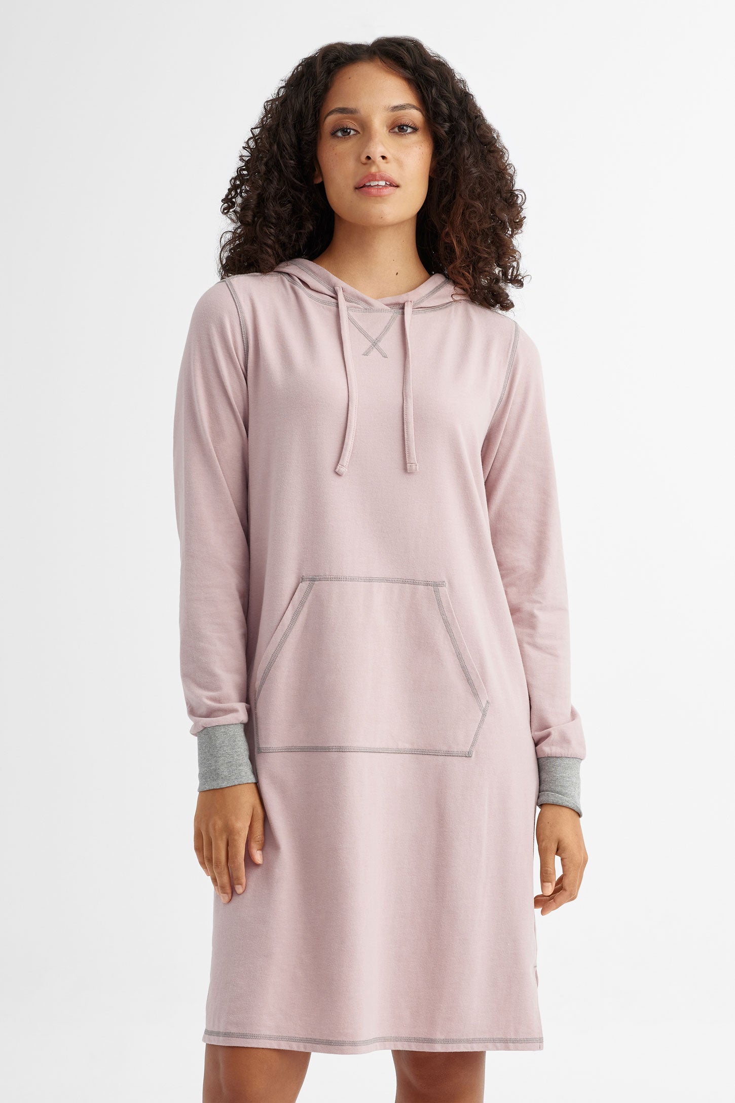 Robe de nuit capuchon Femme