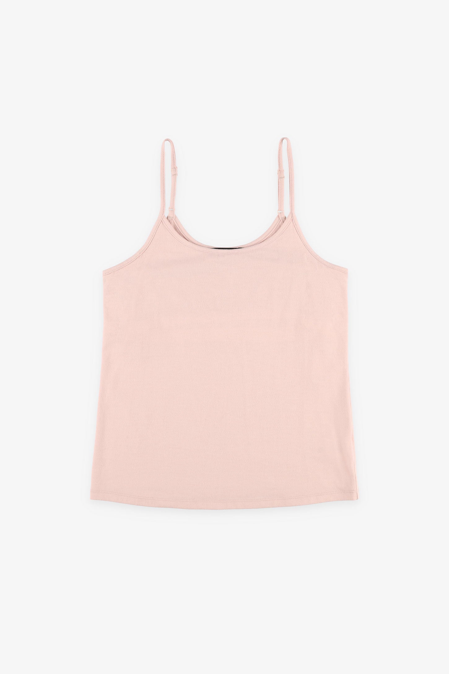 Camisole pyjama en coton - Femme && ROSE PALE