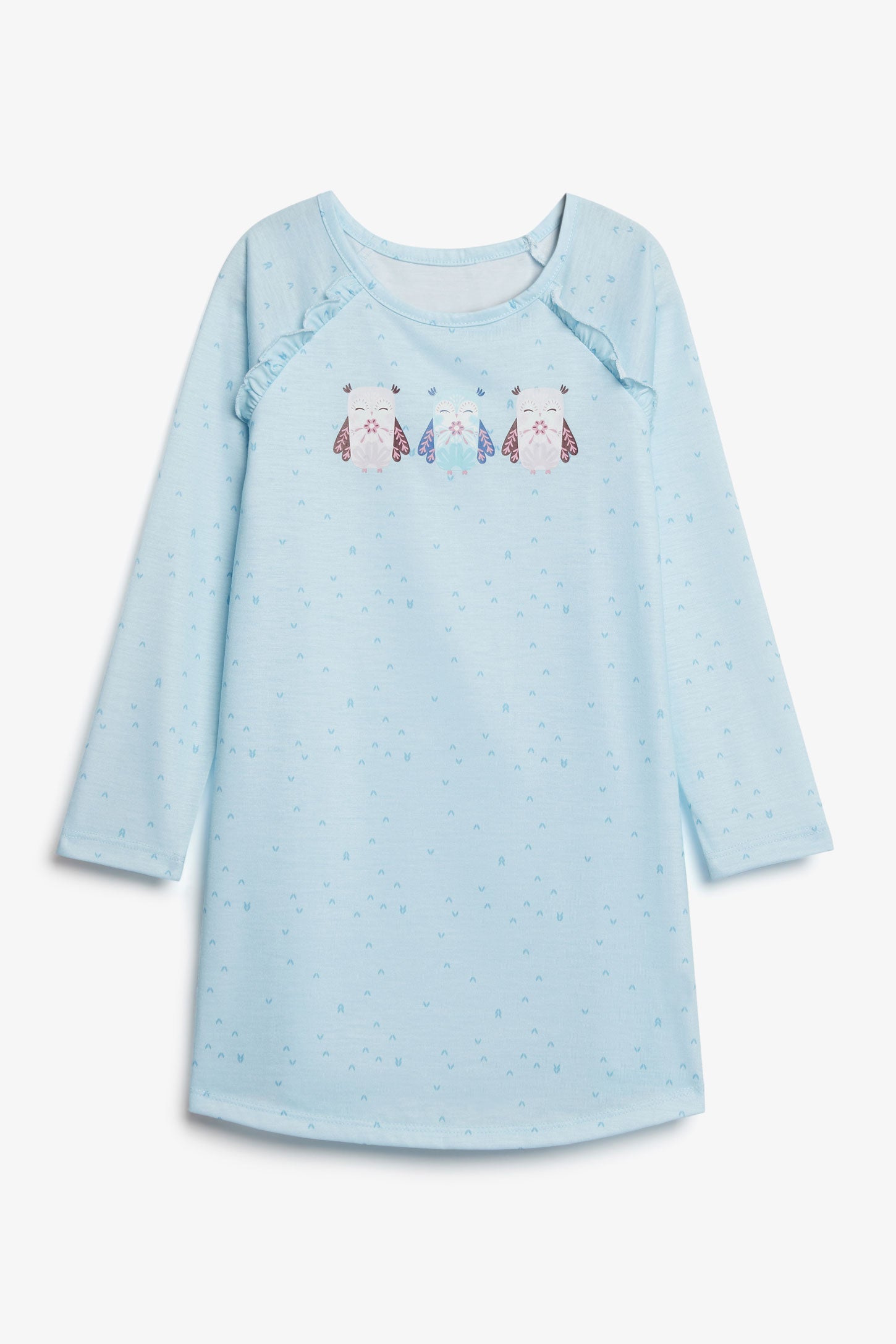 Duos futés, Robe de nuit imprimée, 2/35$ - Enfant fille && BLEU MULTI