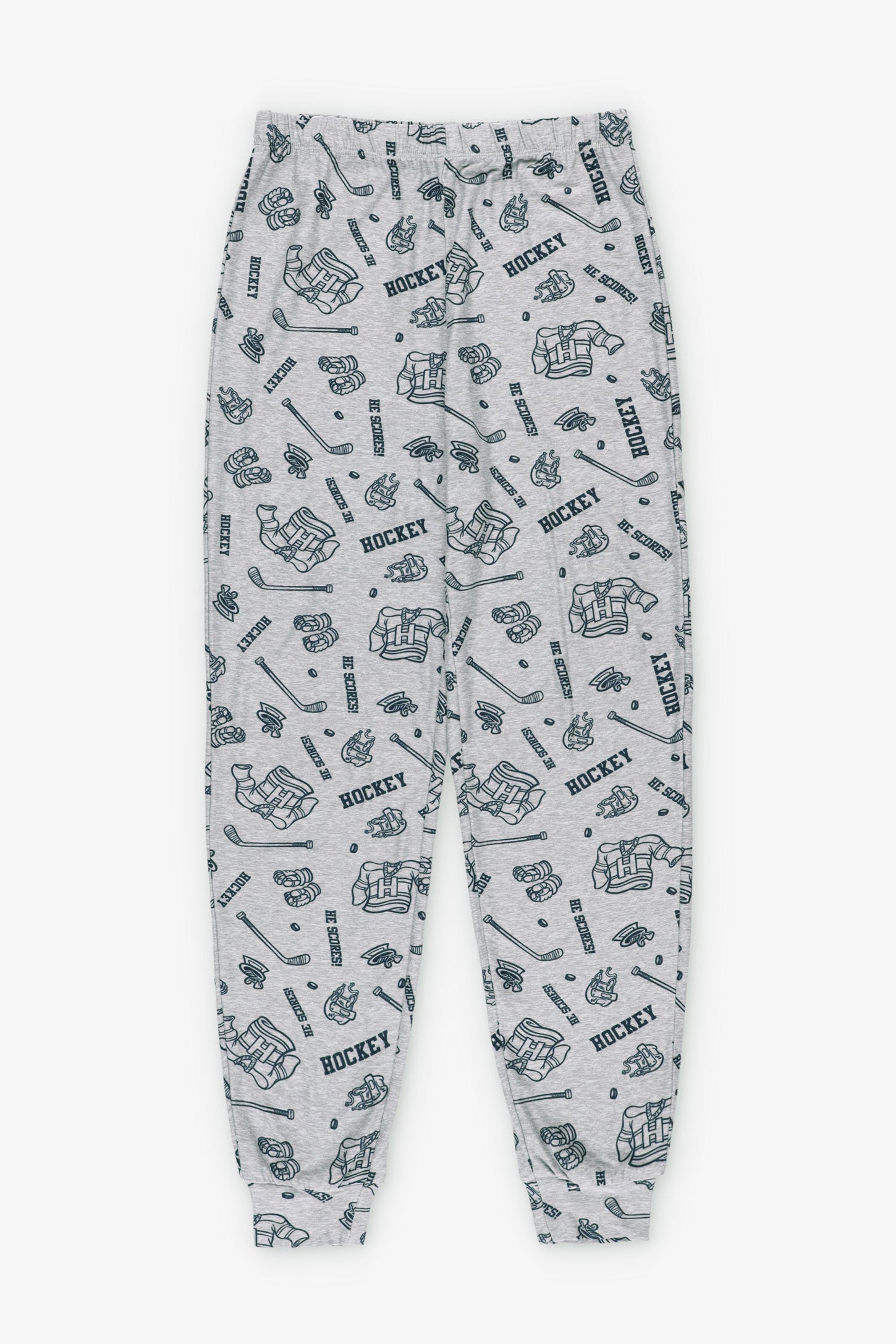 Pantalon pyjama en Moss imprimé - Ado garçon && GRIS MULTI