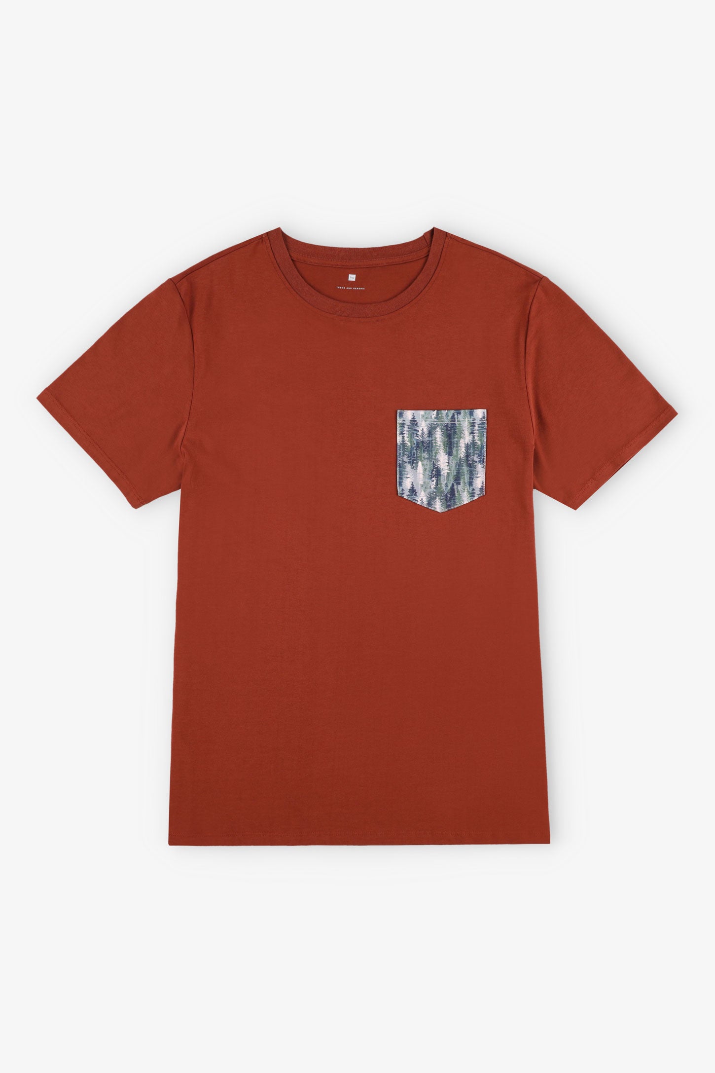 Duos futés, T-shirt à poche en coton, 2/30$ - Homme && COGNAC