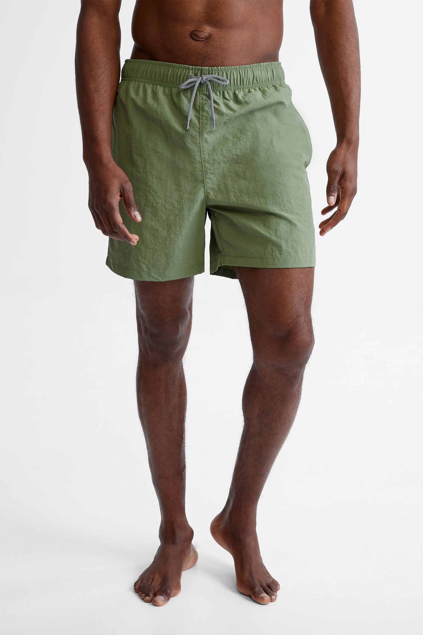 Short maillot de bain - Homme && OLIVE