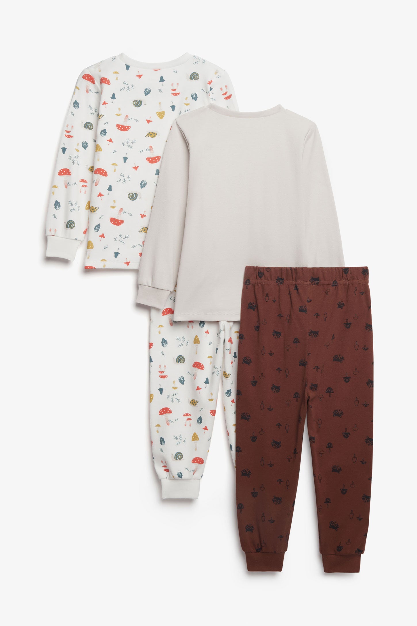 Lot de 2 pyjamas 2-pièces imprimé coton - Bébé garçon && ROUGE/MULTI