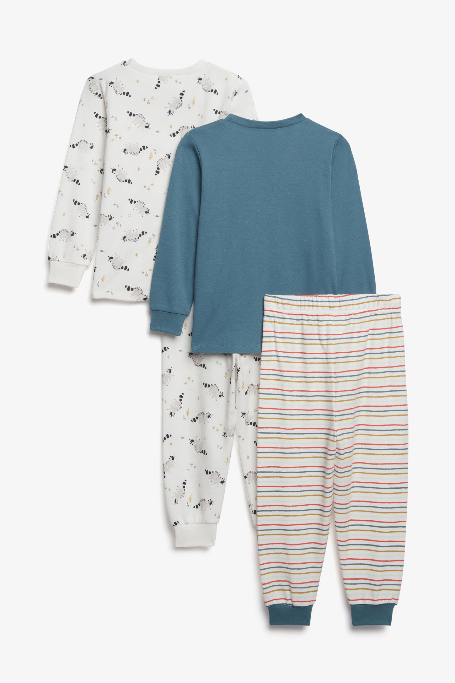 Lot de 2 pyjamas 2-pièces imprimé coton, 2T-3T - Bébé garçon && VERT