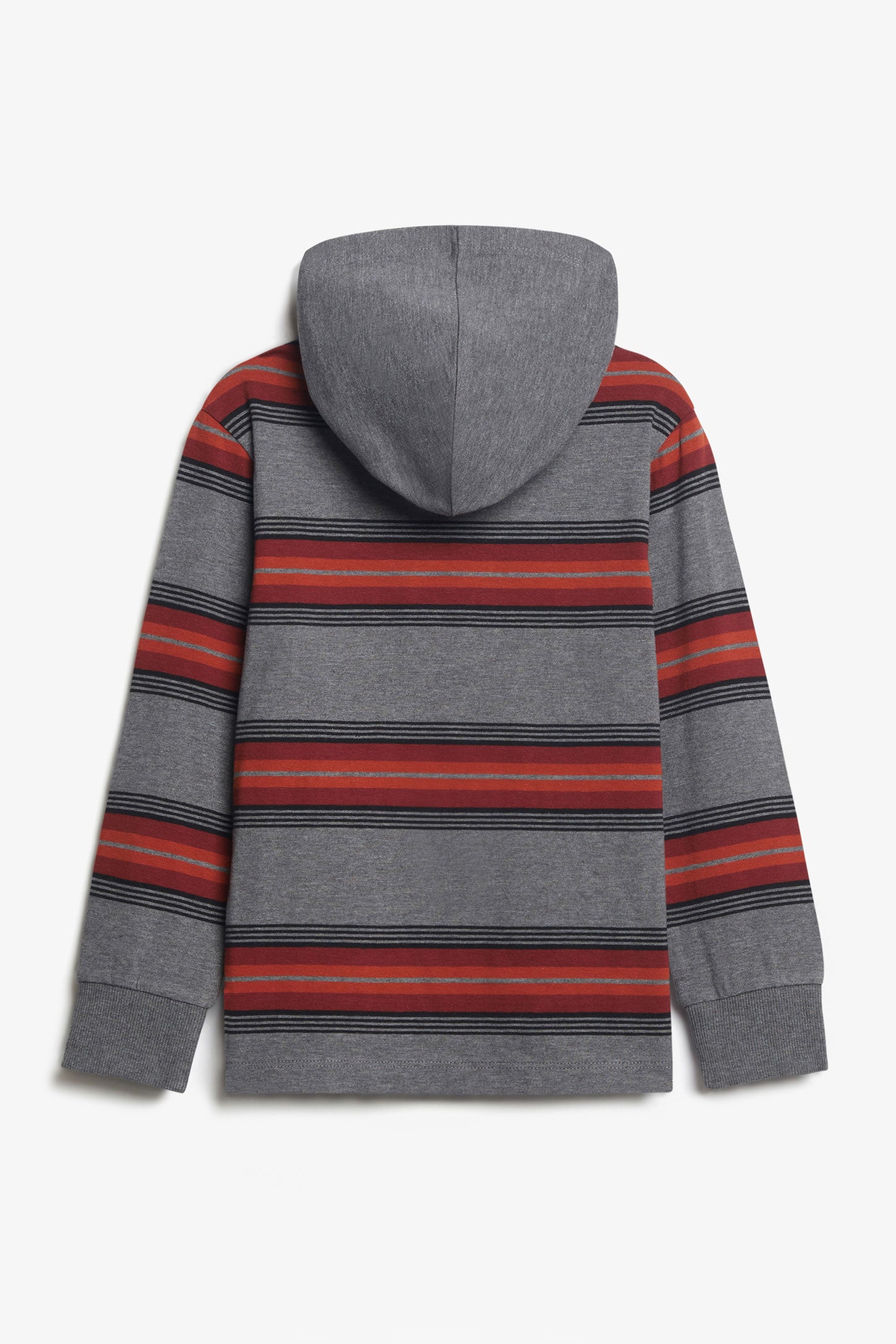 Chandail à capuchon coton ouaté - Enfant garçon && GRIS MULTI