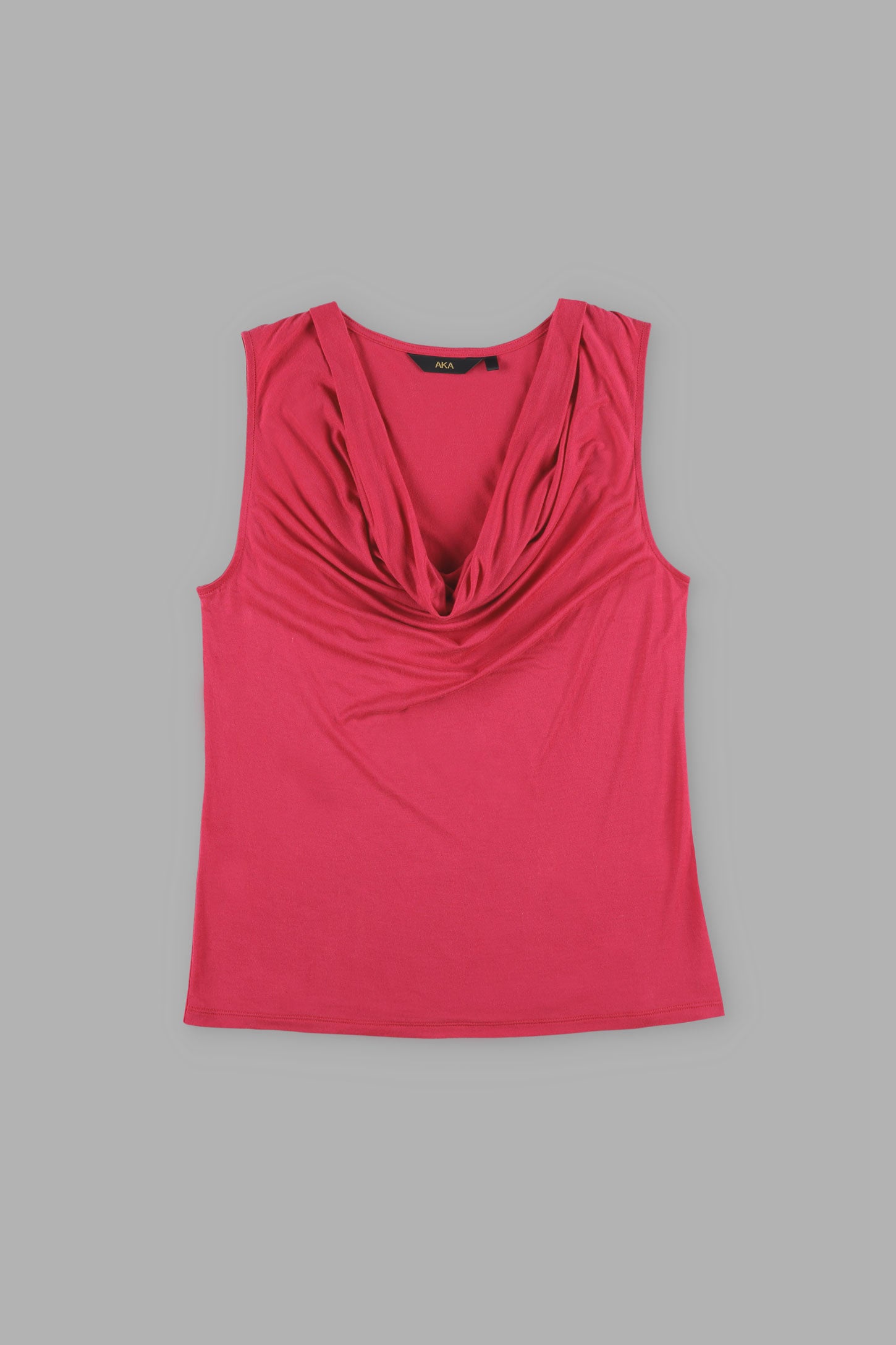 Camisole col baveux coupe semi-ajustée - Femme && ROSE