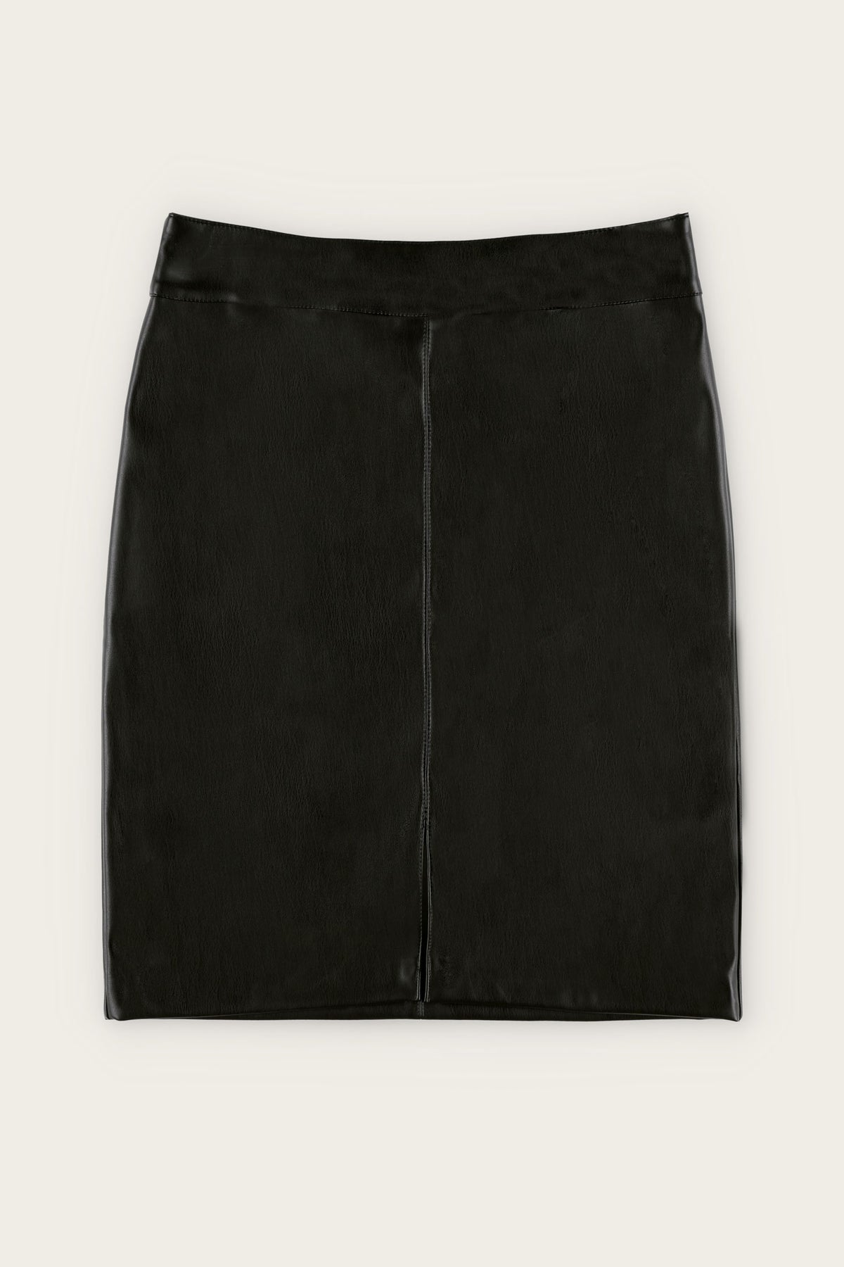 Jupe Crayon En Cuir Écologique Taille 10 - Neuf Sans Étiquettes