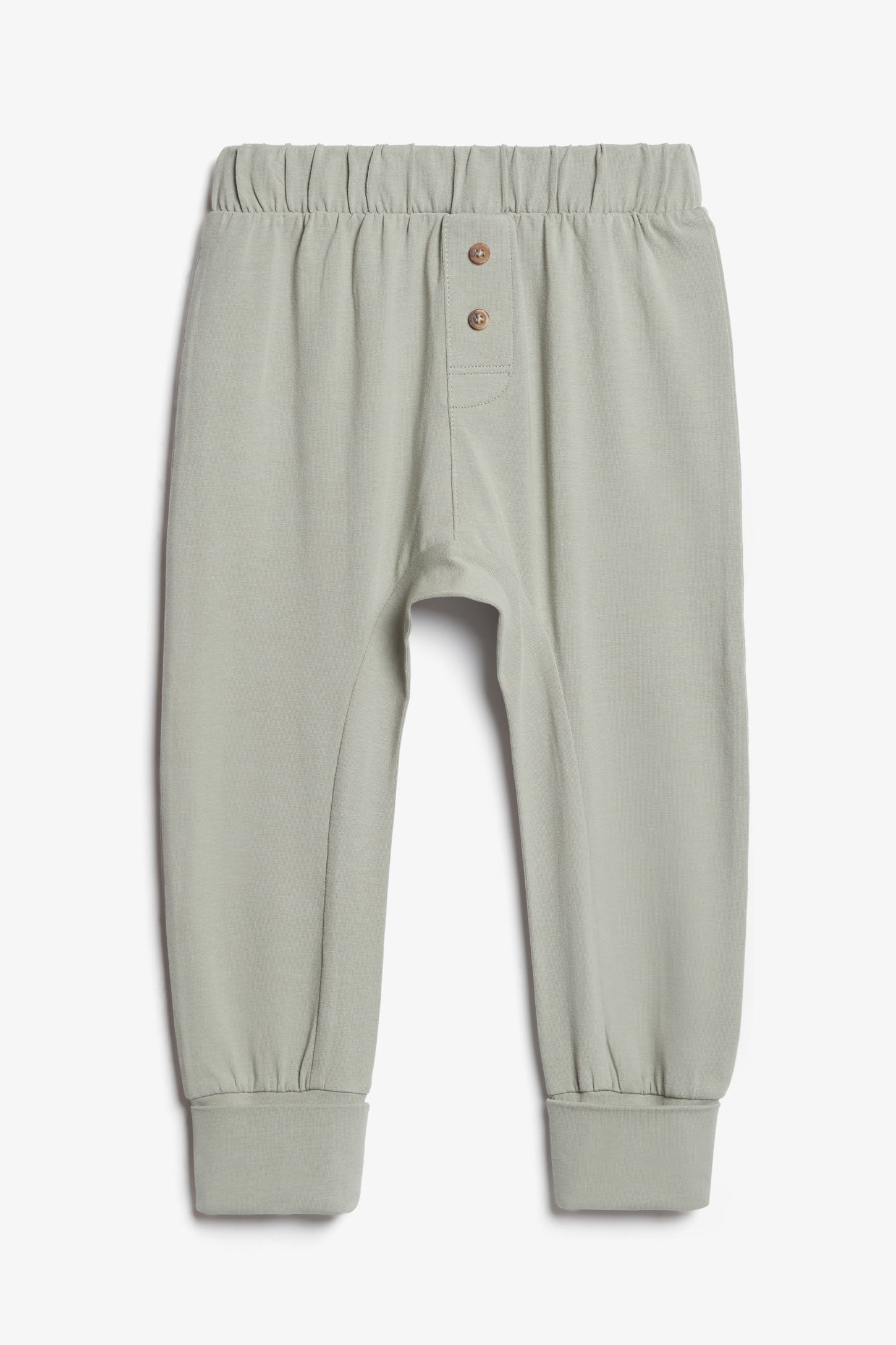 Pantalon évolutif en coton - Bébé garçon && VERT