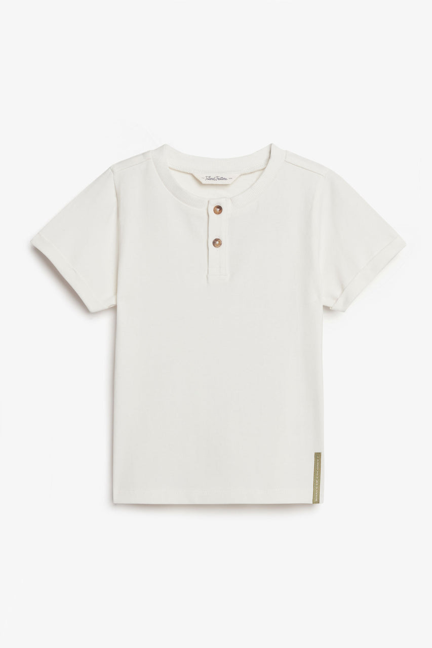 baby boy white henley