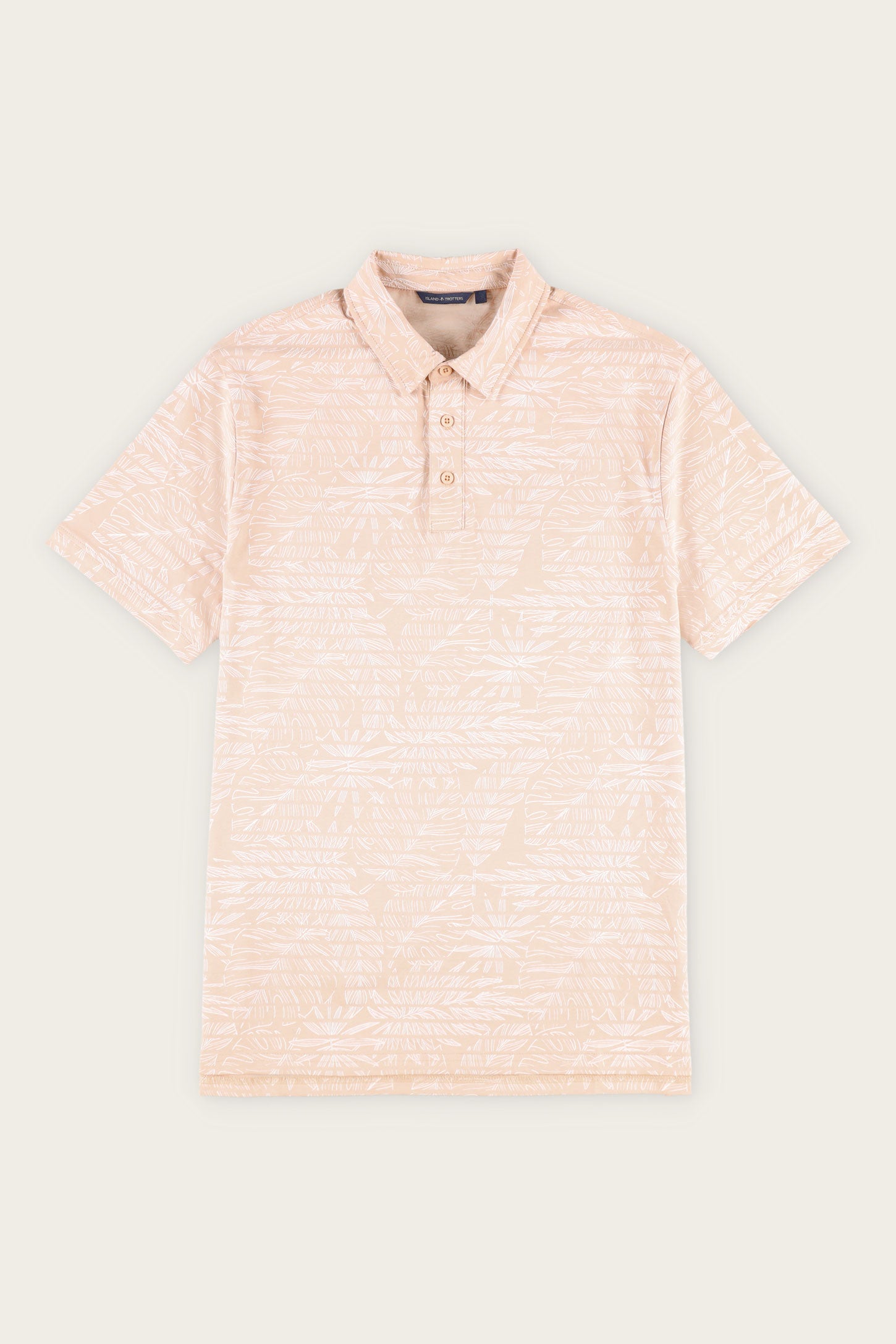 Polo manches courtes imprimé - Homme && ROSE MULTI