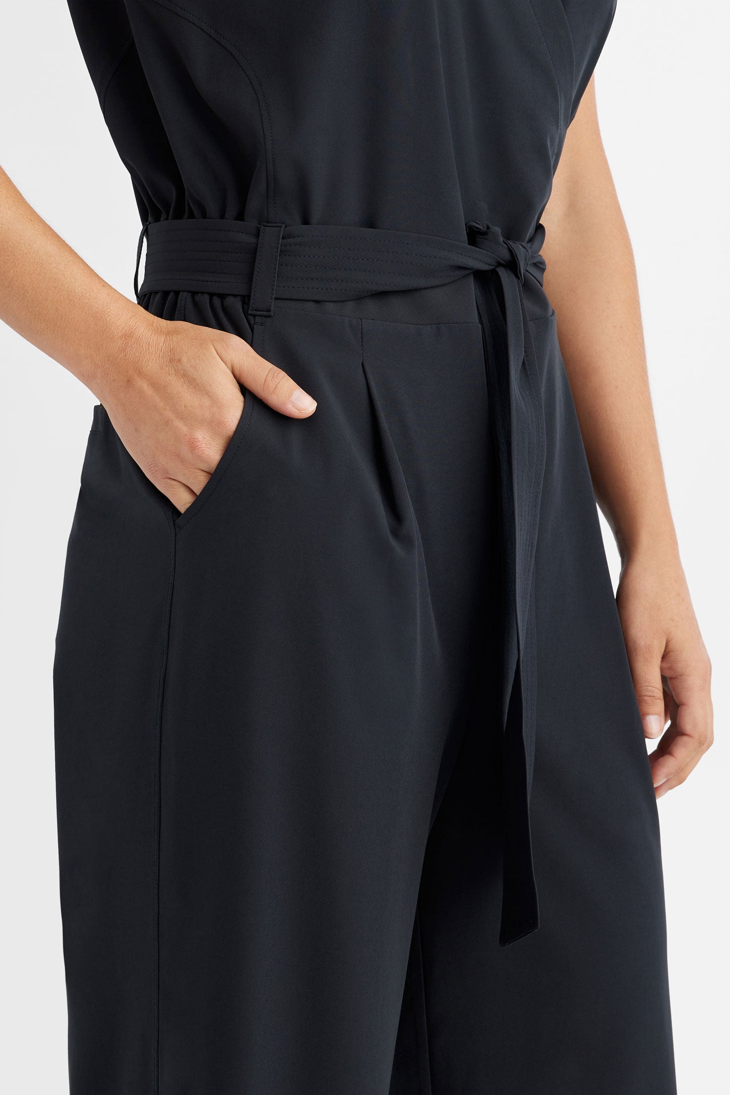 Combinaison cache-cœur BM - Femme && NOIR