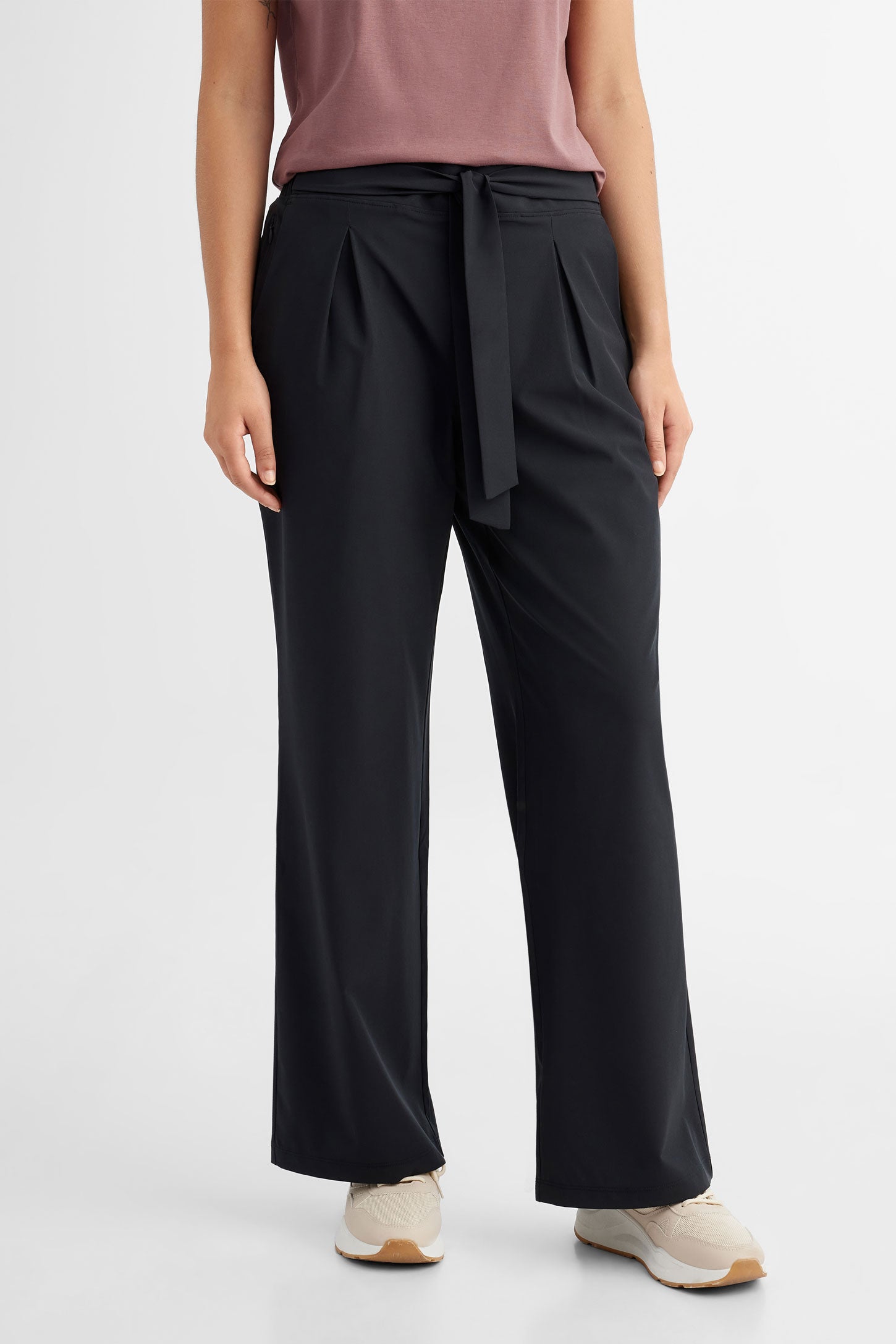 Pantalon femme avec discount ceinture