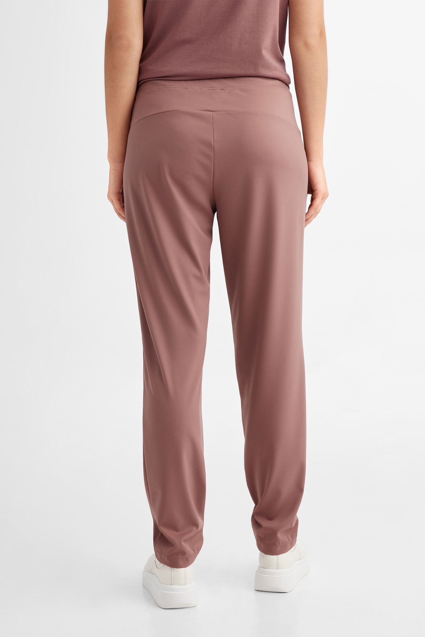 Pantalon jogger à plis BM - Femme && TAUPE