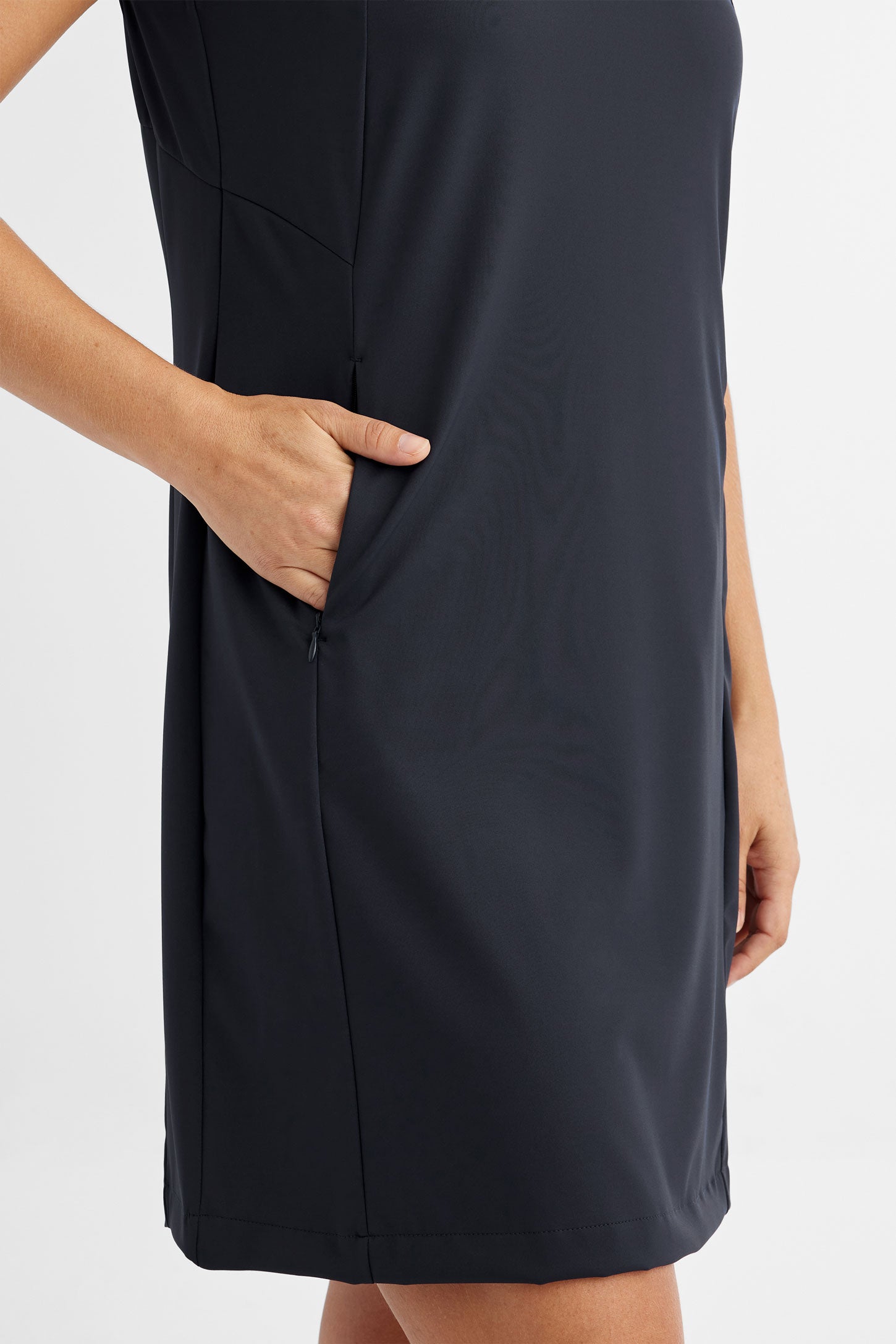 Robe sans manches à poche BM - Femme && MARIN