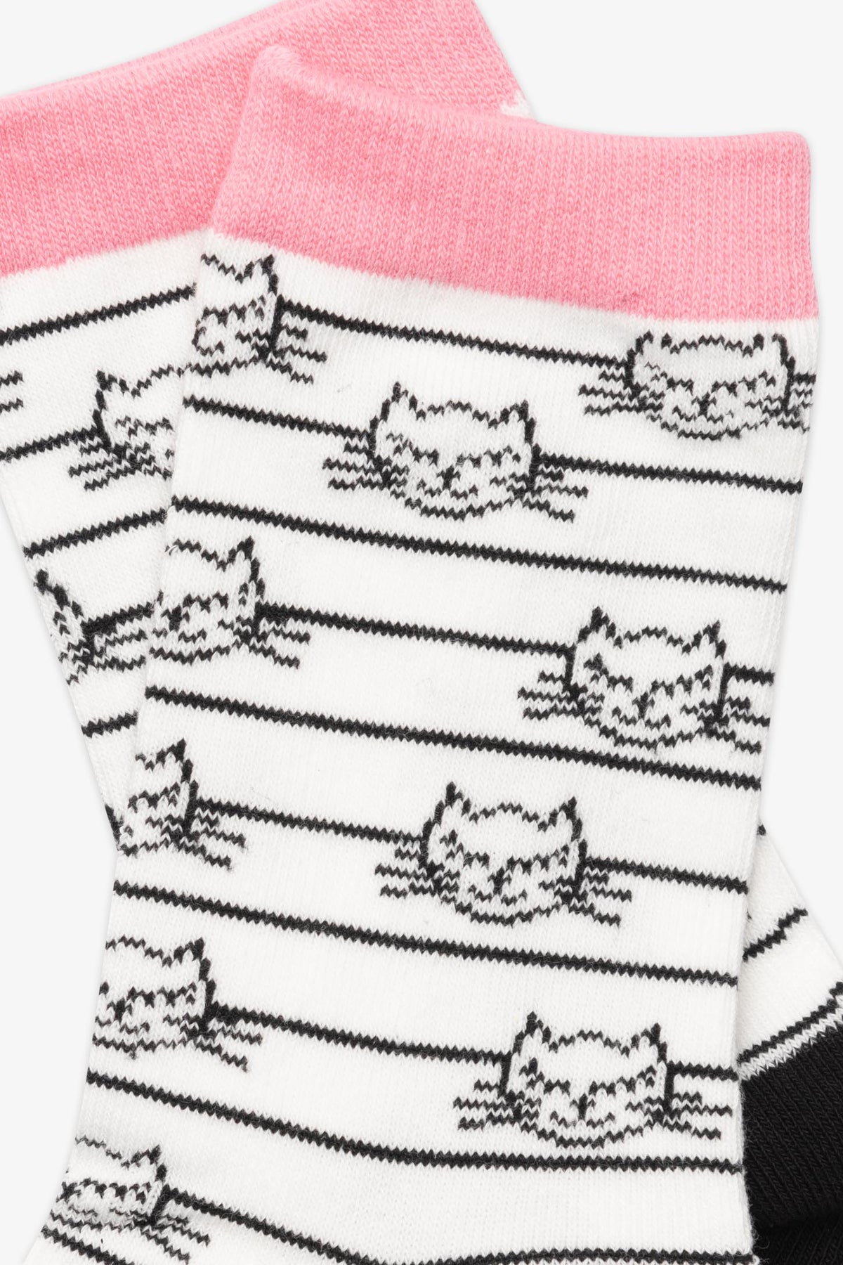 Chaussettes imprimées - Enfant fille
 && BLANC