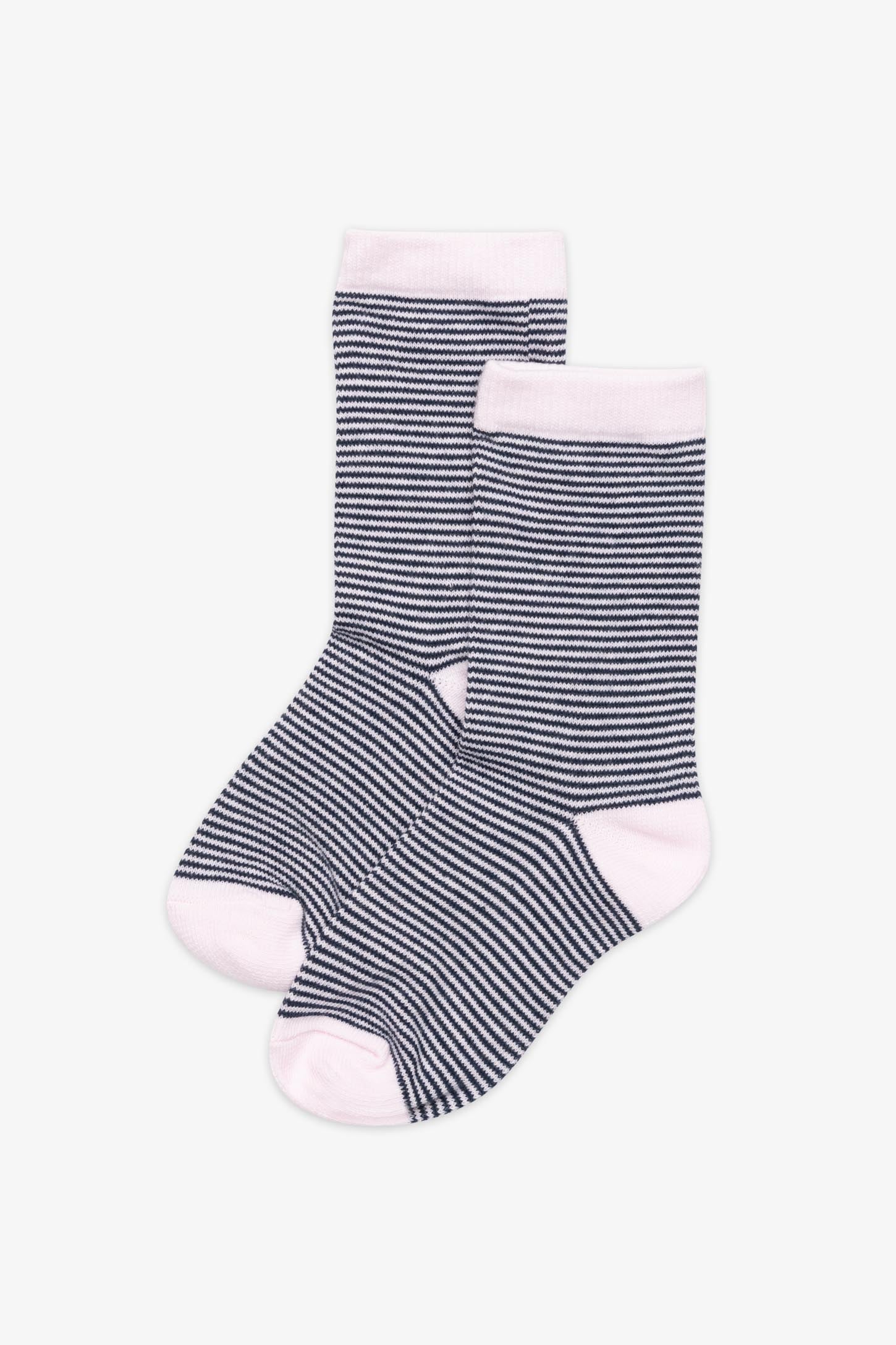 Chaussettes imprimées - Enfant fille
 && ROSE PALE