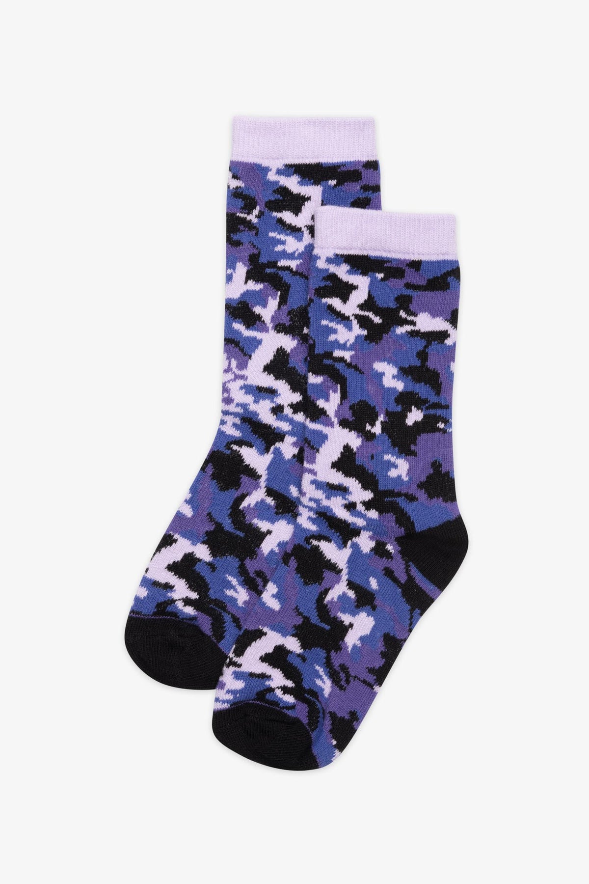 Chaussettes imprimées - Enfant fille
 && LILAS MULTI