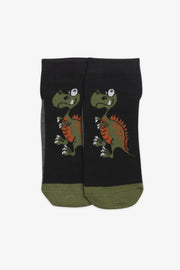 Chaussettes imprimées - Enfant garçon && NOIR