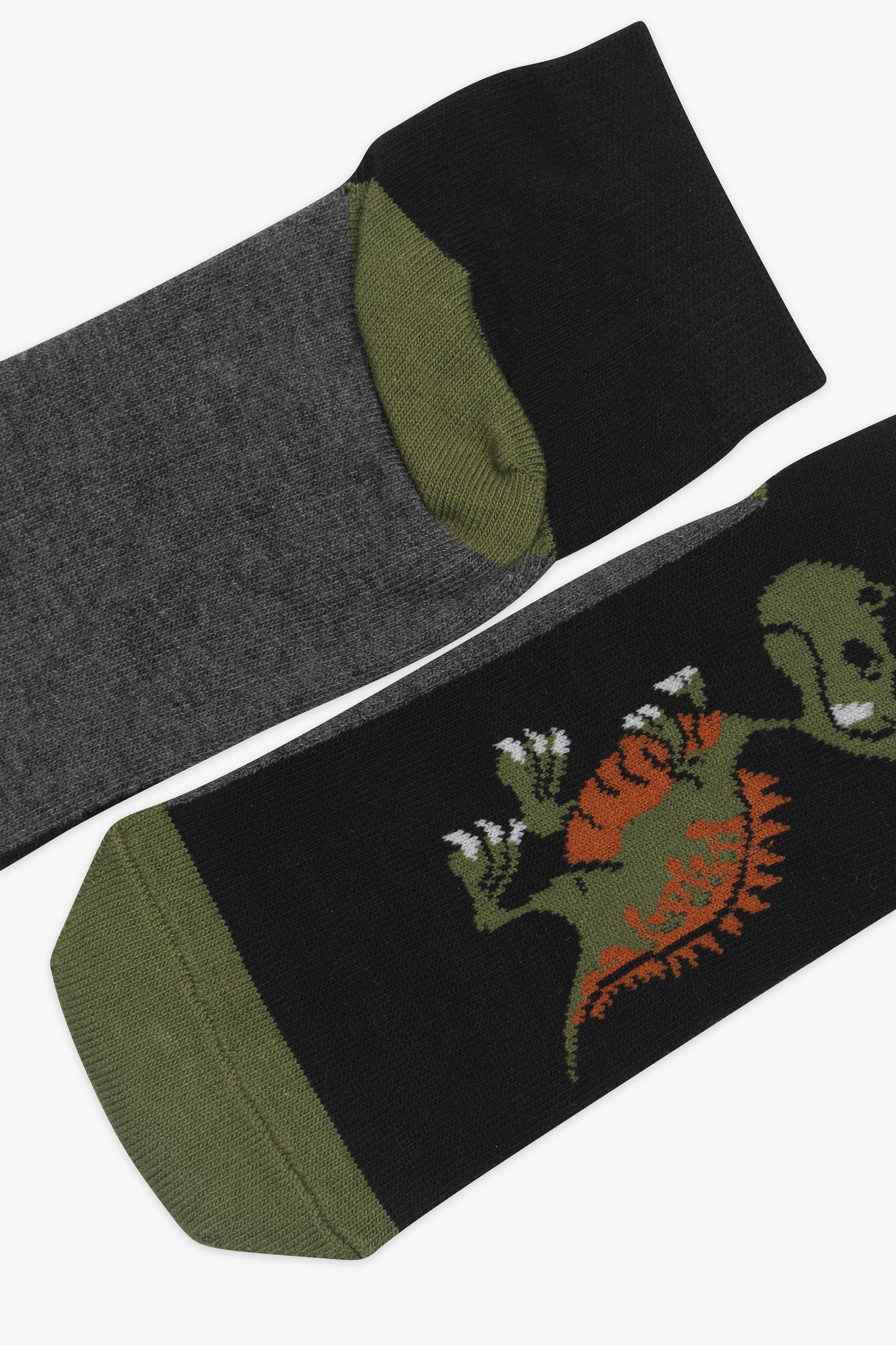 Chaussettes imprimées - Enfant garçon && NOIR