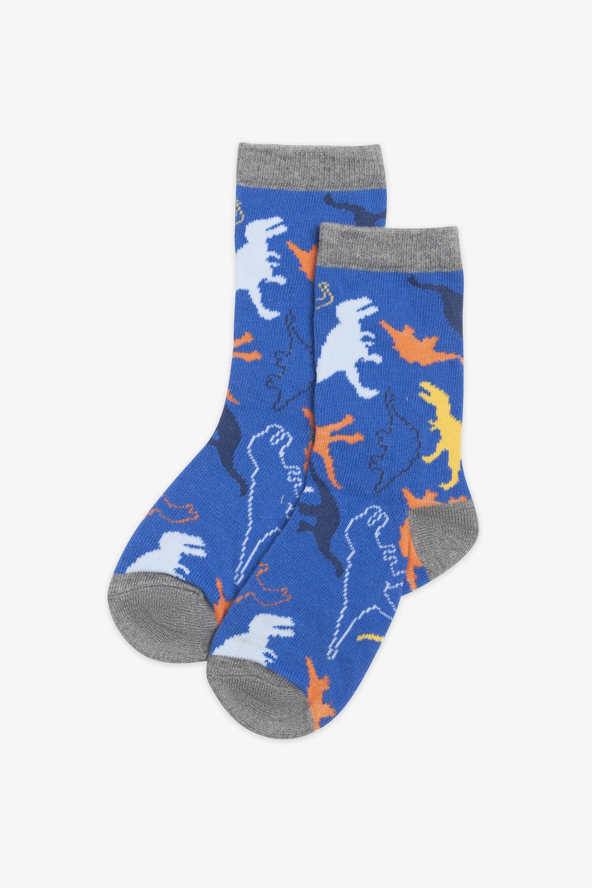 Chaussettes imprimées - Enfant garçon && BLEU CIEL