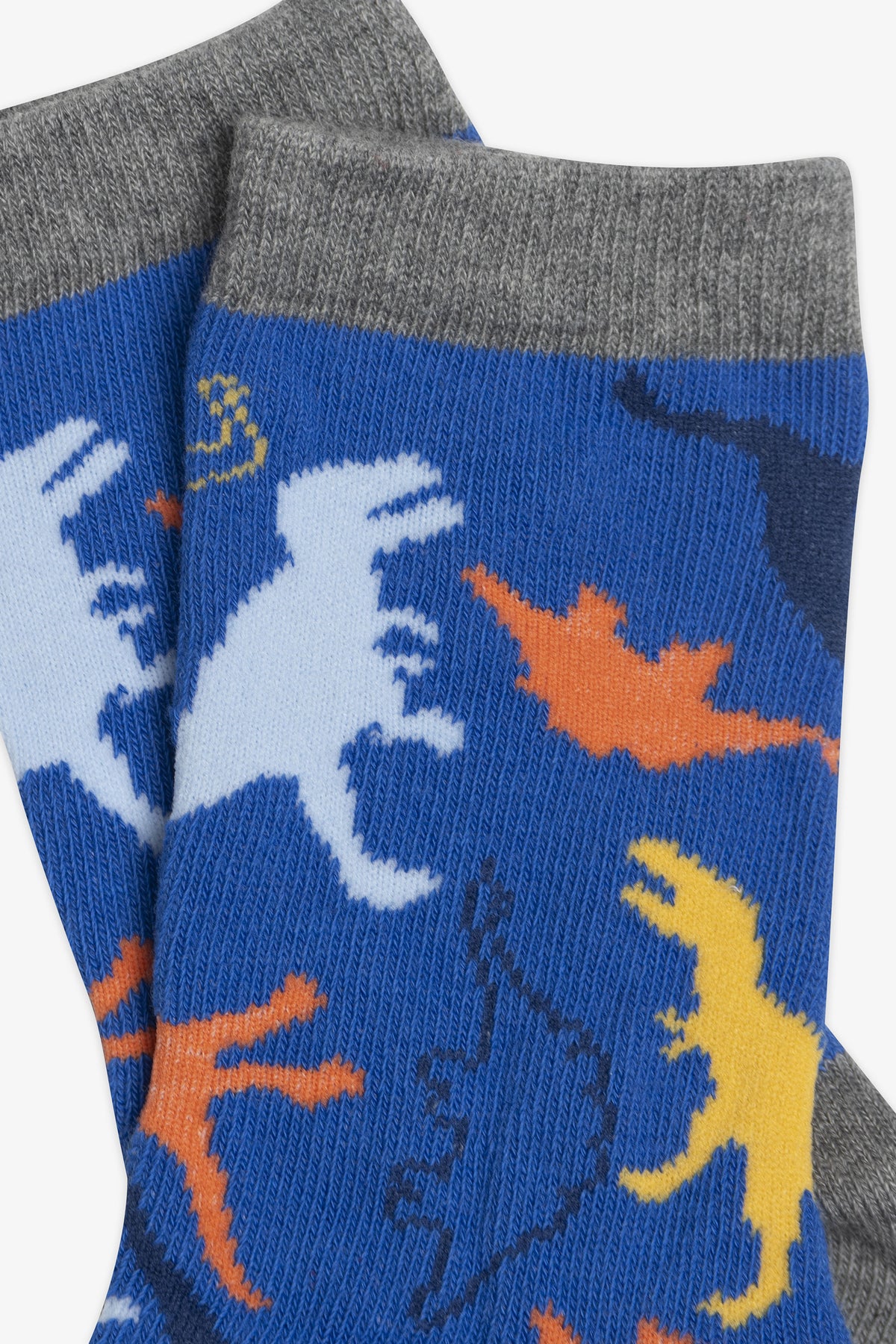 Chaussettes imprimées - Enfant garçon && BLEU CIEL