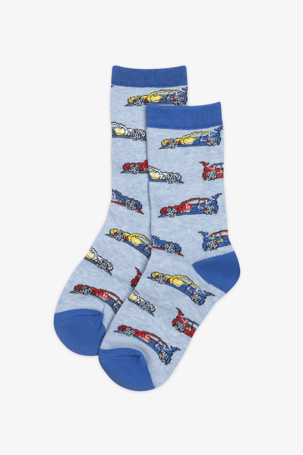 Chaussettes imprimées - Enfant garçon && BLEU MIXTE
