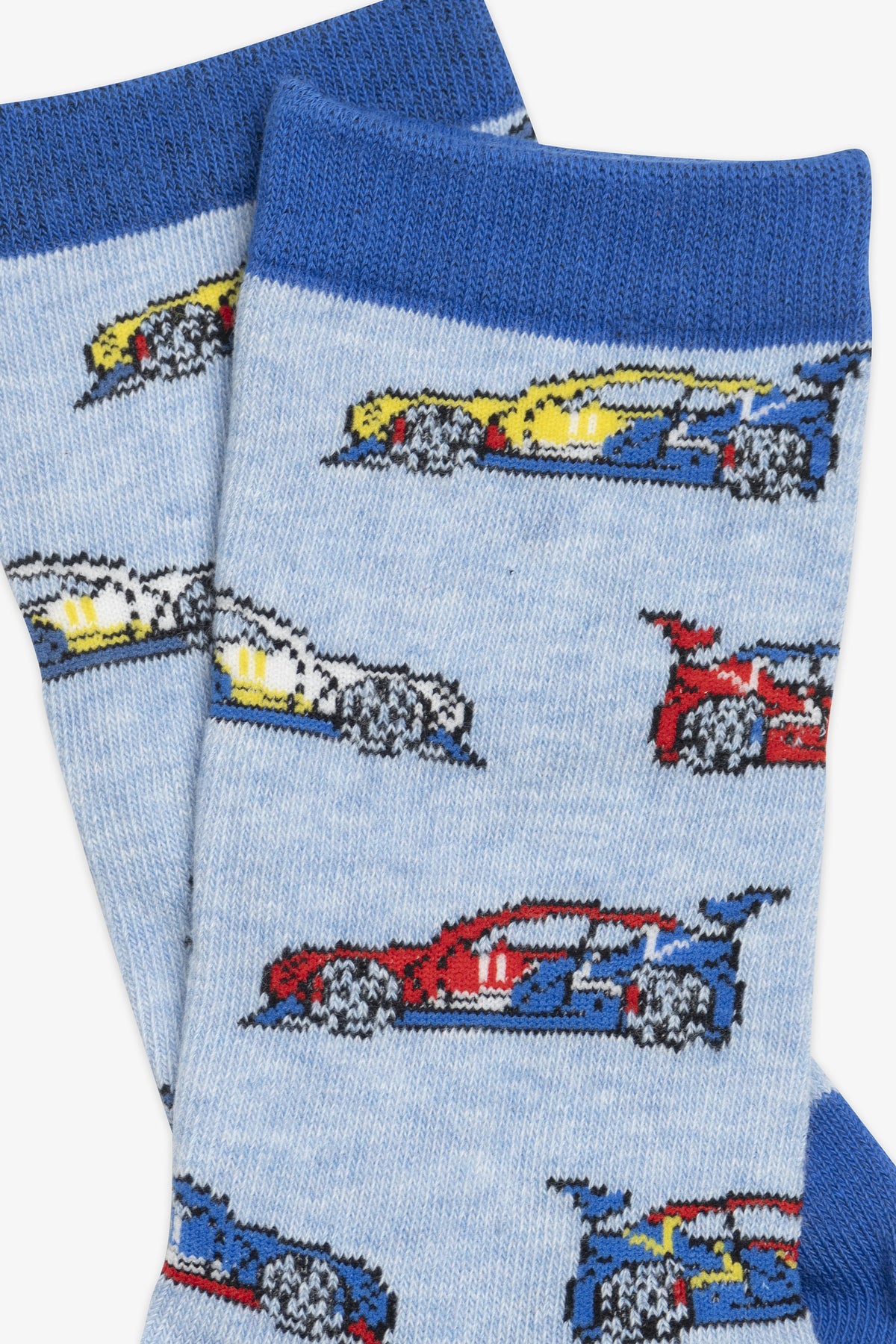 Chaussettes imprimées - Enfant garçon && BLEU MIXTE