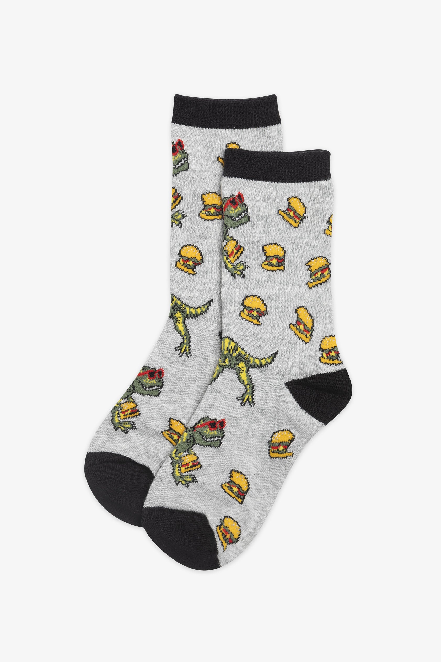 Chaussettes imprimées - Enfant garçon && MIX GRIS CLAIR