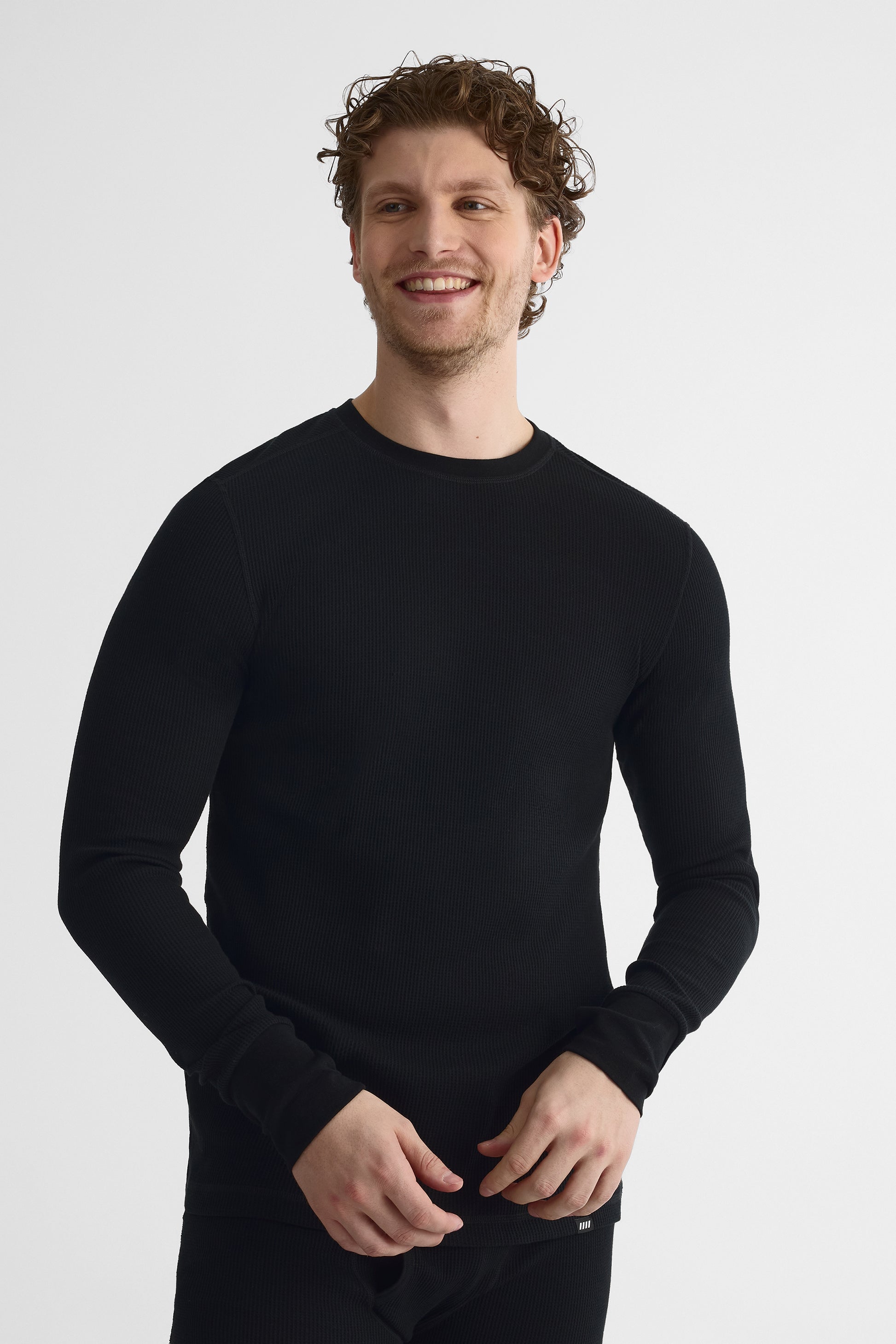 Haut thermique à manches longues - Homme && NOIR