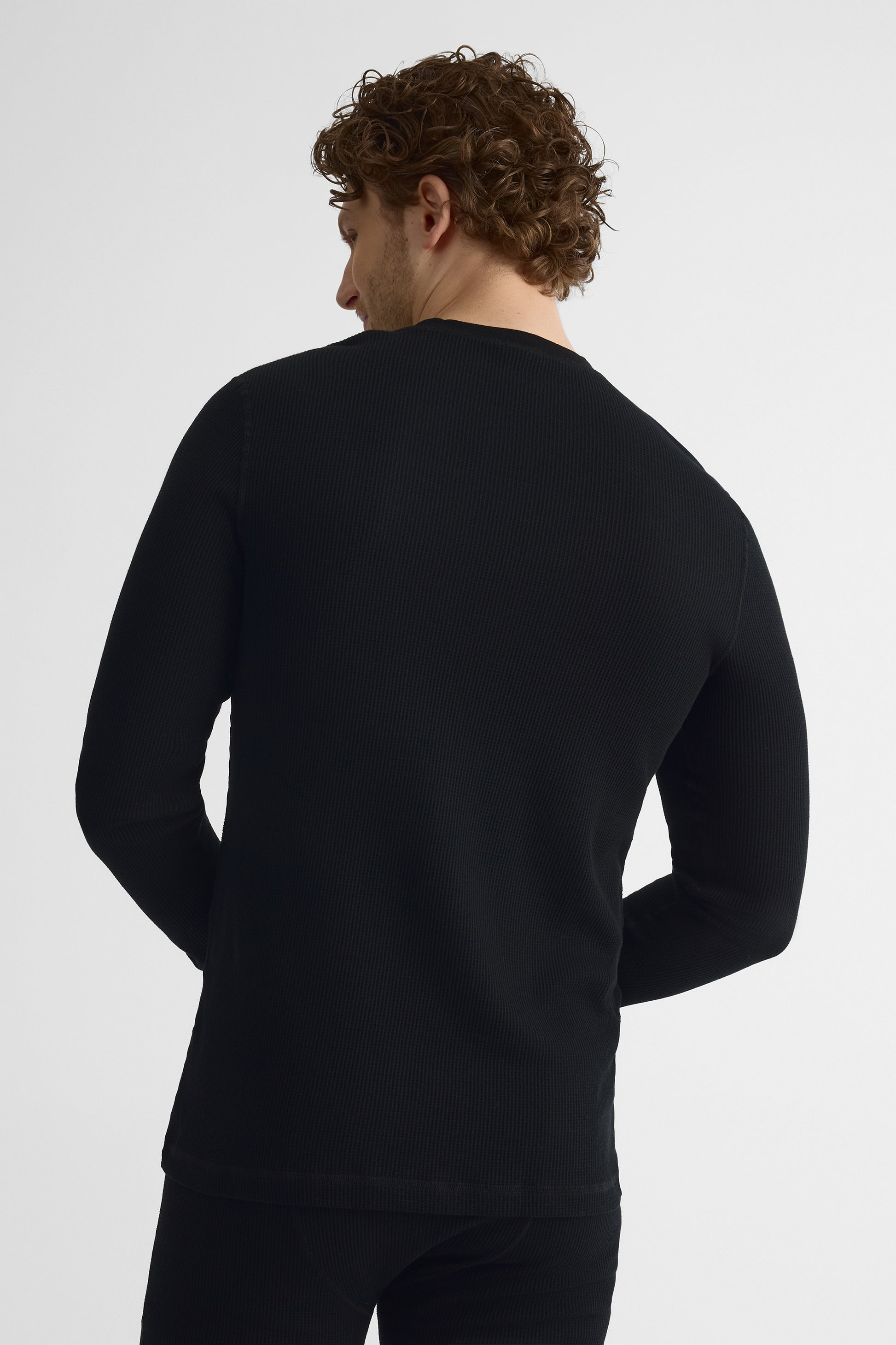 Haut thermique à manches longues - Homme && NOIR