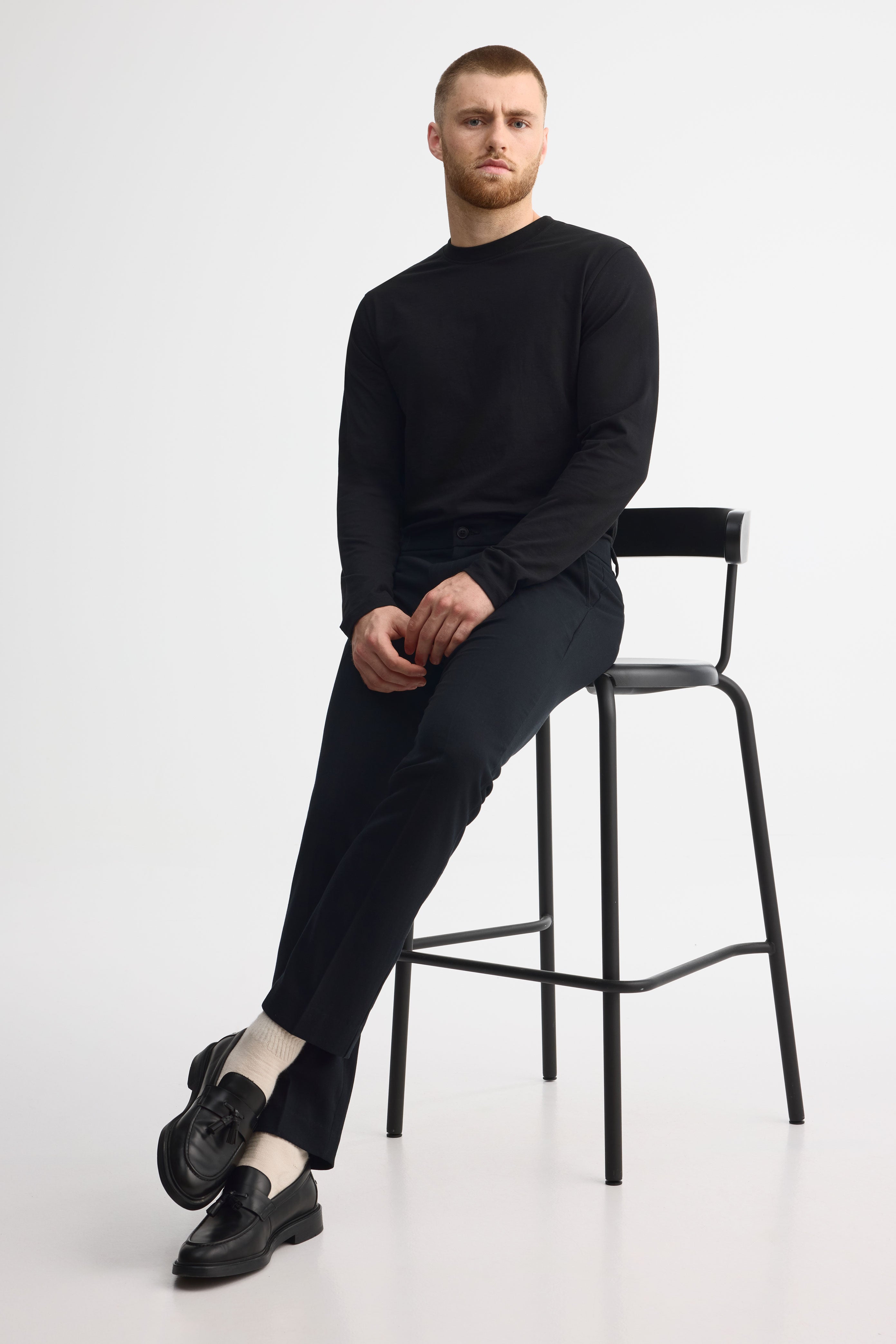Pantalon habillé - Homme && MARIN