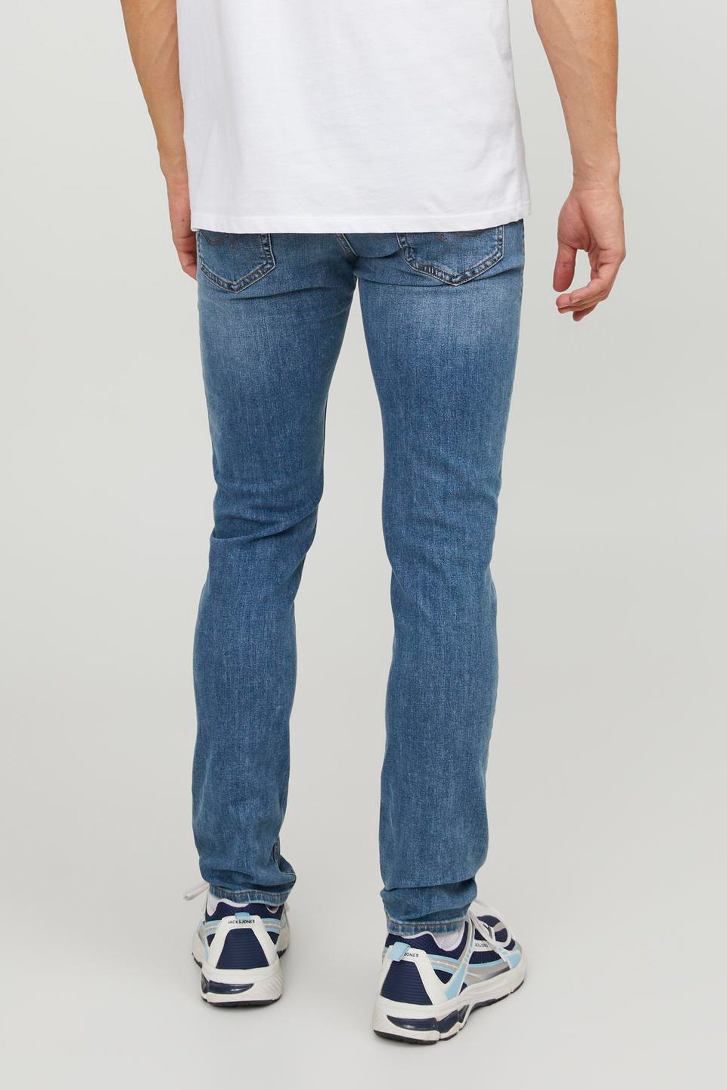 Jeans 5 poches coupe ajustée JACK & JONES - Homme && BLEU
