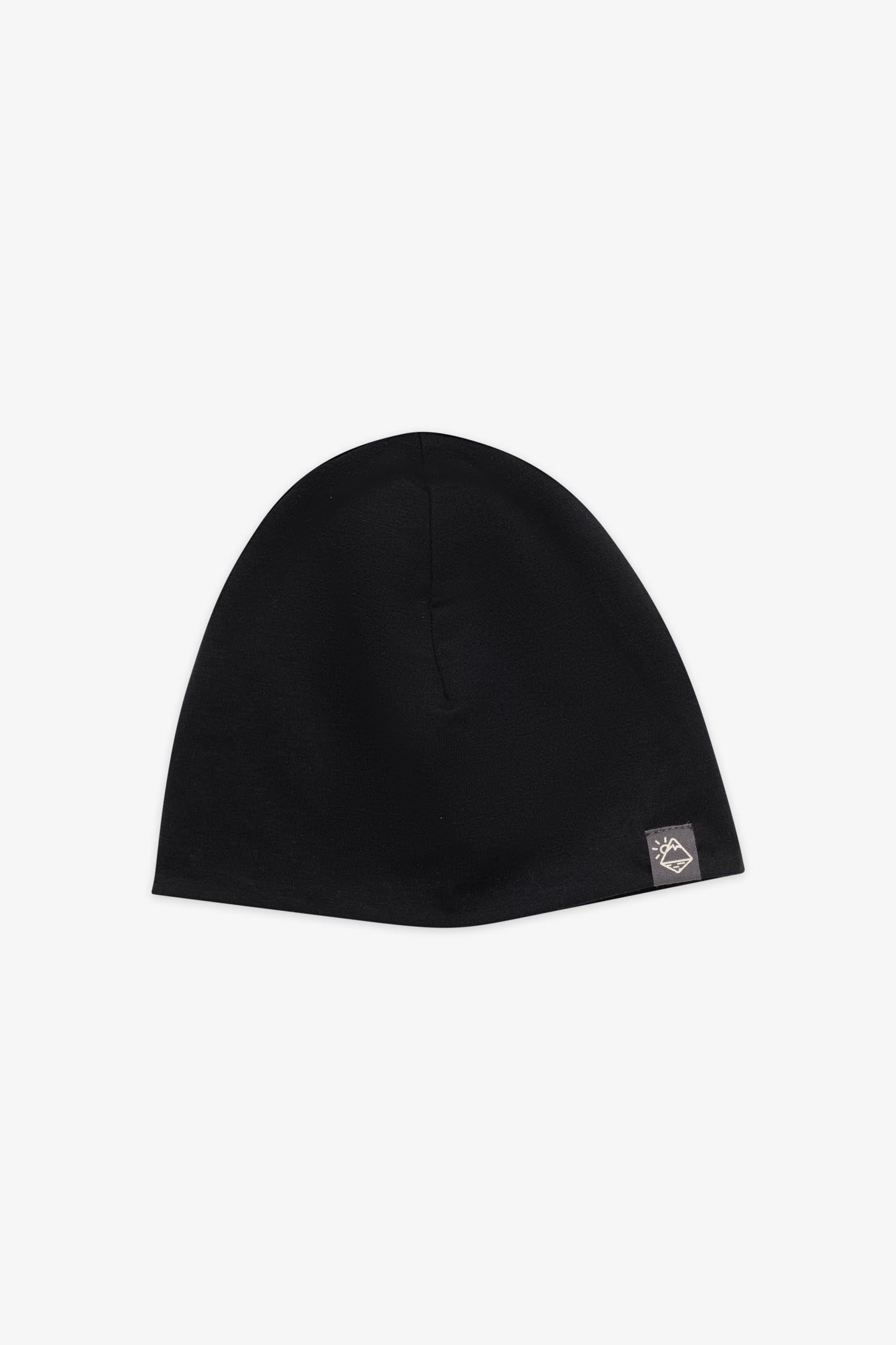 Tuque en jersey double épaisseur - Bébé garçon && NOIR