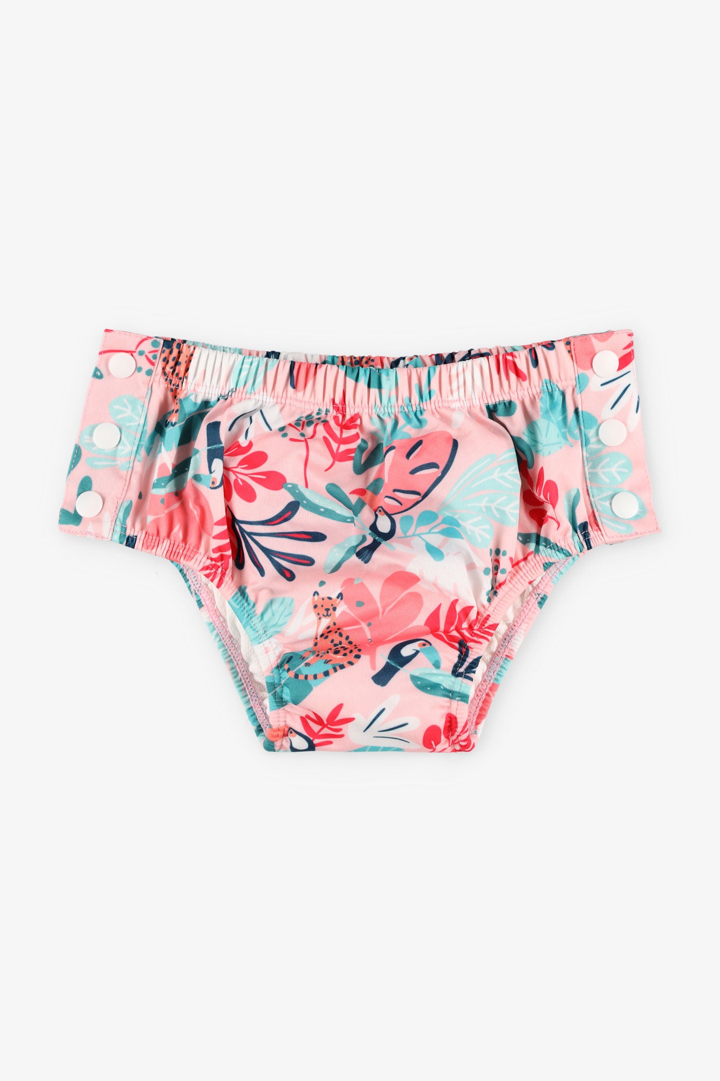 Printed swimsuit diaper Baby girl