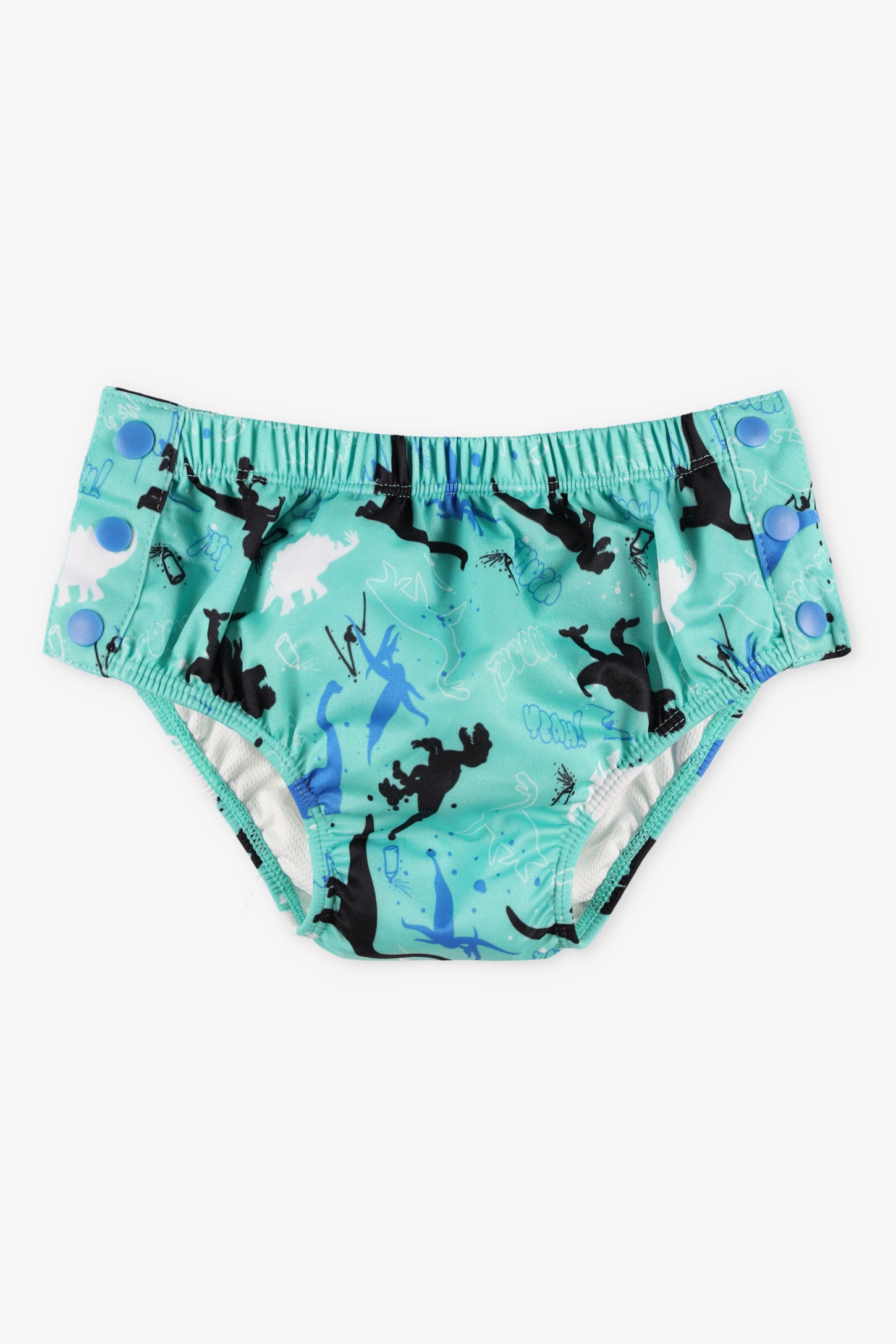 Couche-maillot de bain imprimée - Bébé garçon && TURQUOISE/MULTI