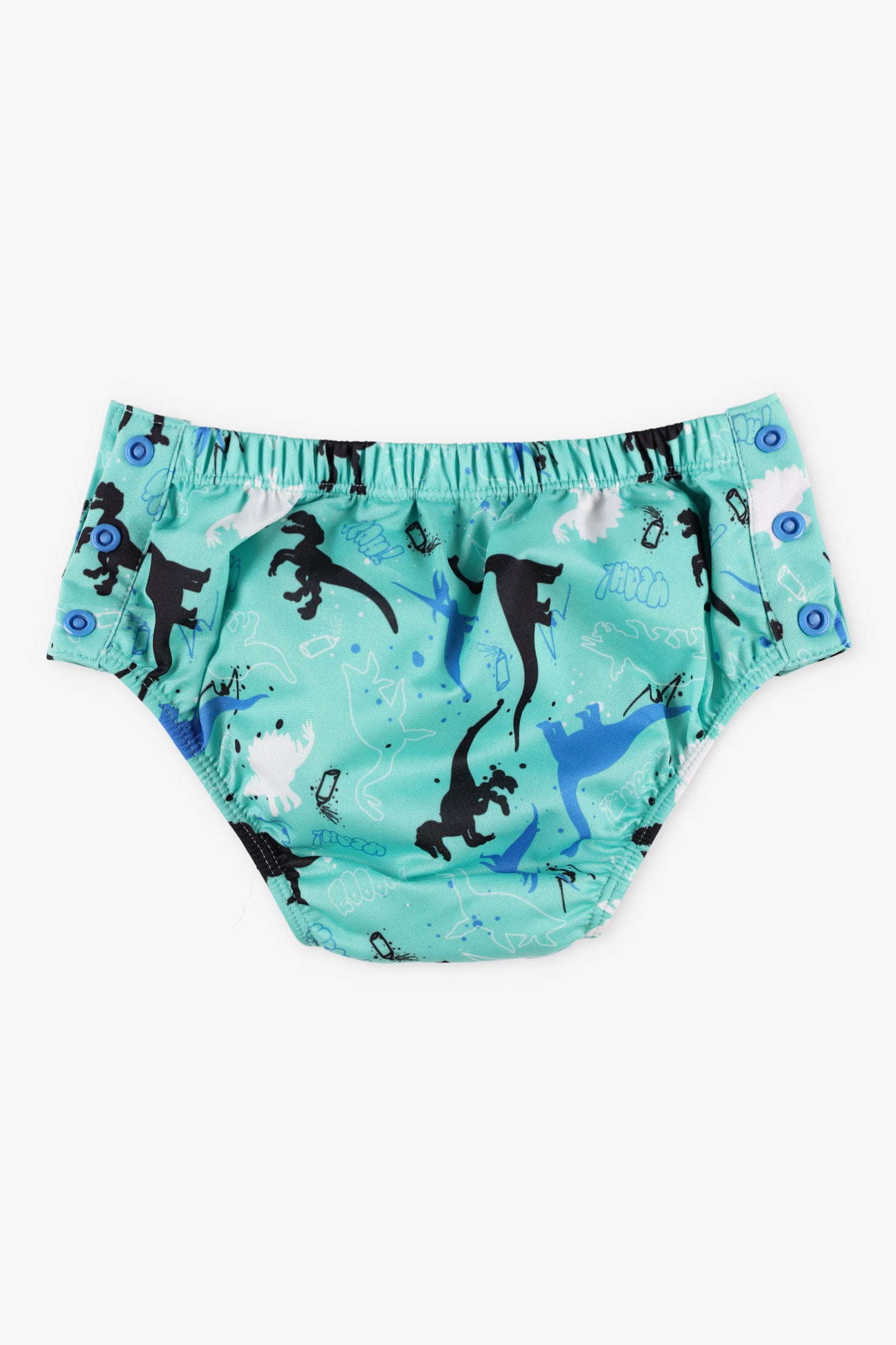 Couche-maillot de bain imprimée - Bébé garçon && TURQUOISE/MULTI