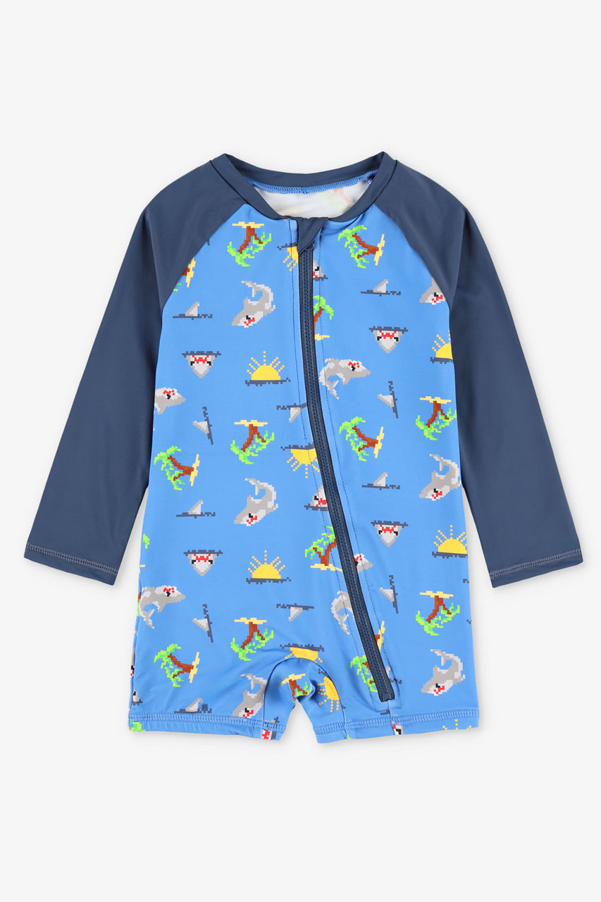 Maillot de bain ''Rashguard'' 1-pièce, 2T-3T pour Bébé garçon