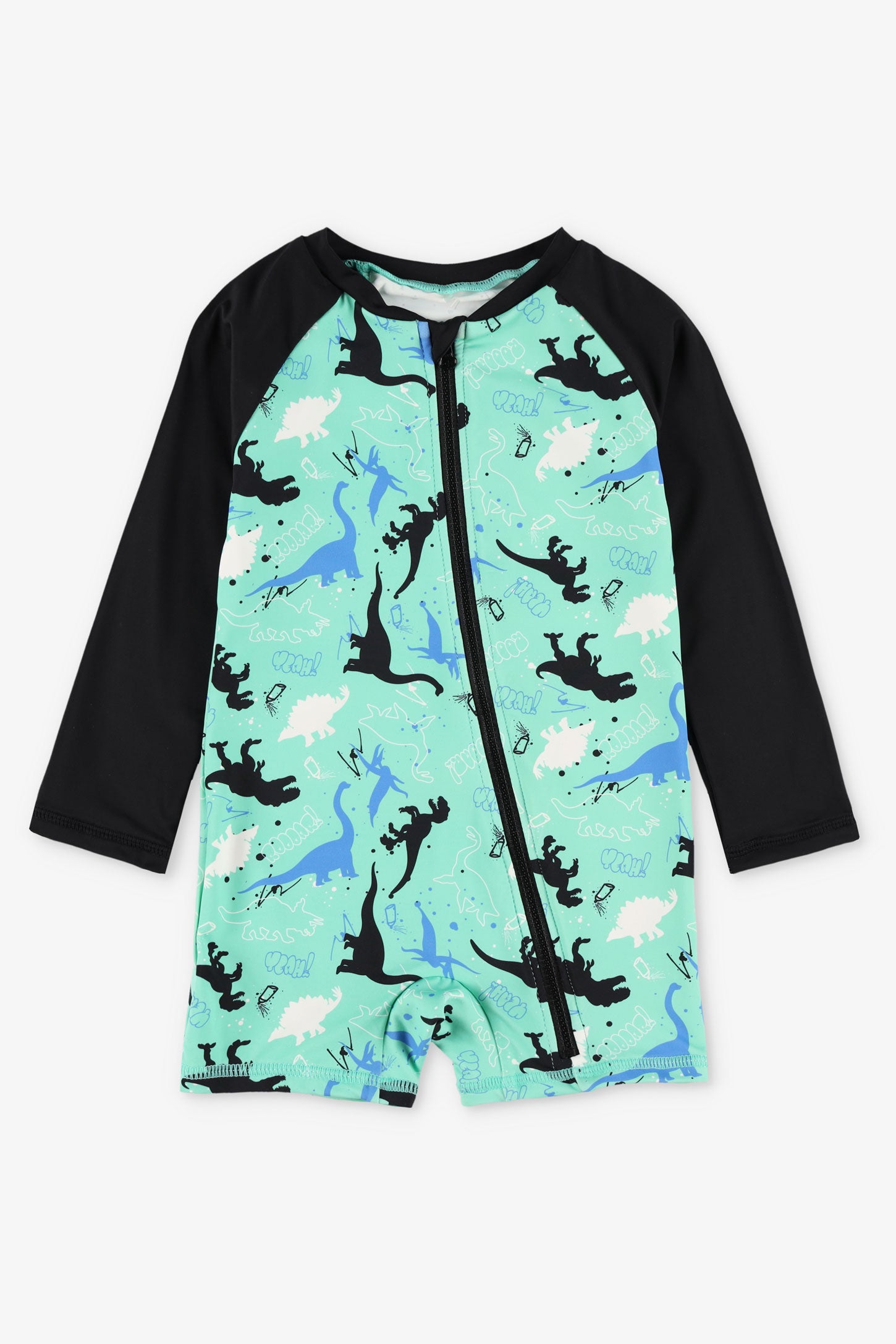 Maillot de bain ''Rashguard'' 1-pièce, 2T-3T - Bébé garçon && TURQUOISE/MULTI