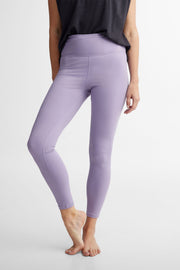 Legging taille haute avec maintien - Femme && MAUVE