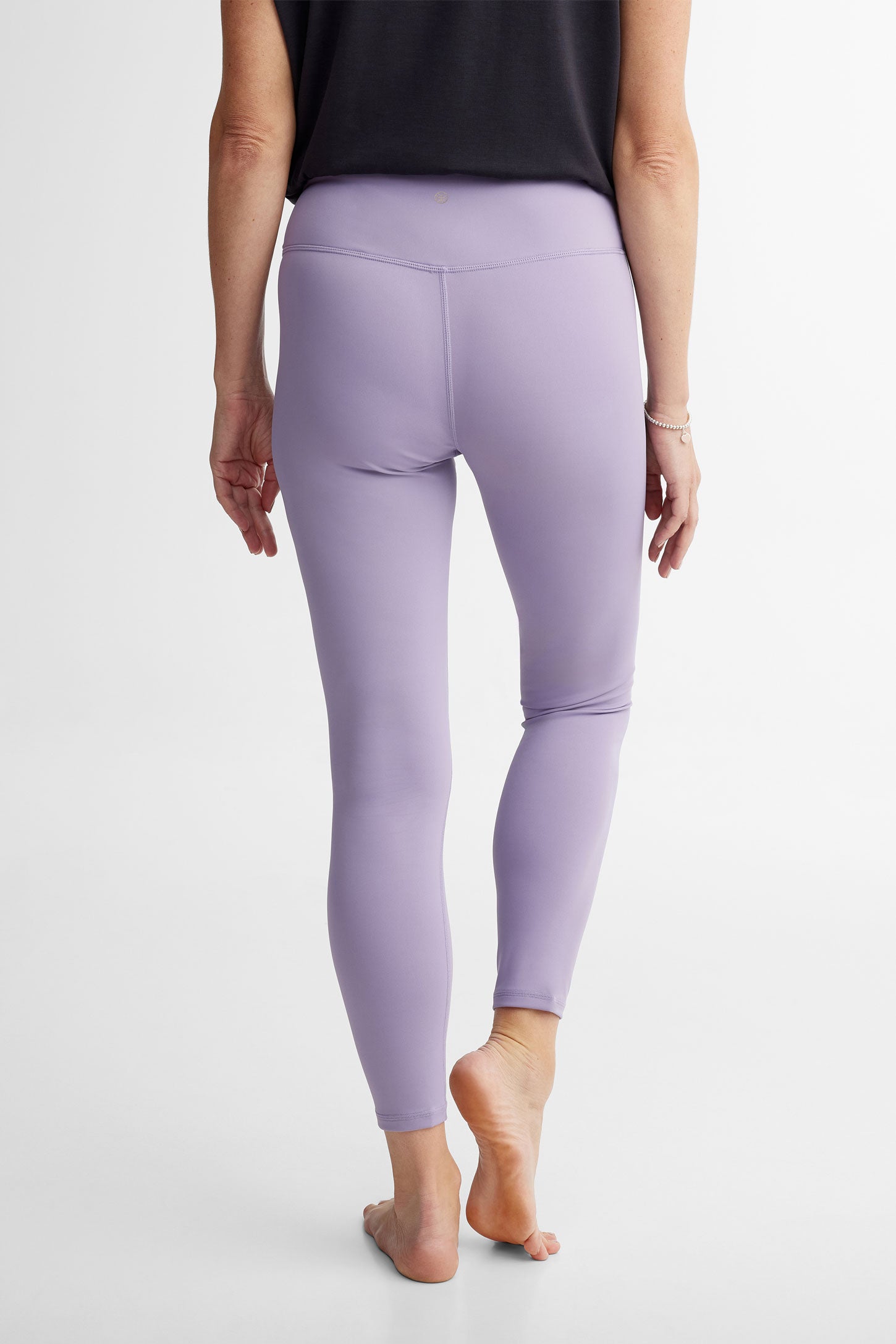 Legging taille haute avec maintien - Femme && MAUVE