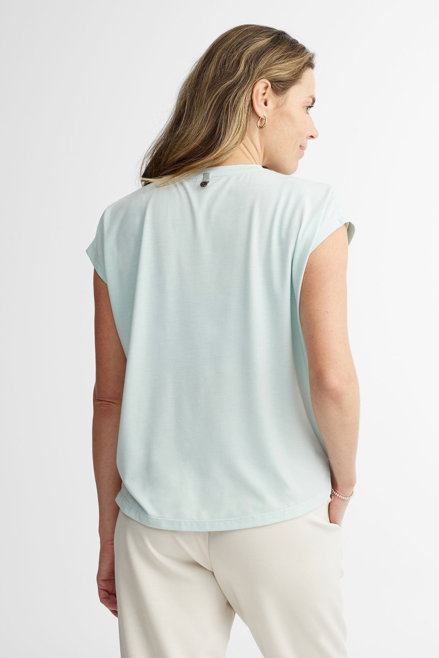 T-shirt Lyocell - Femme && MENTHE